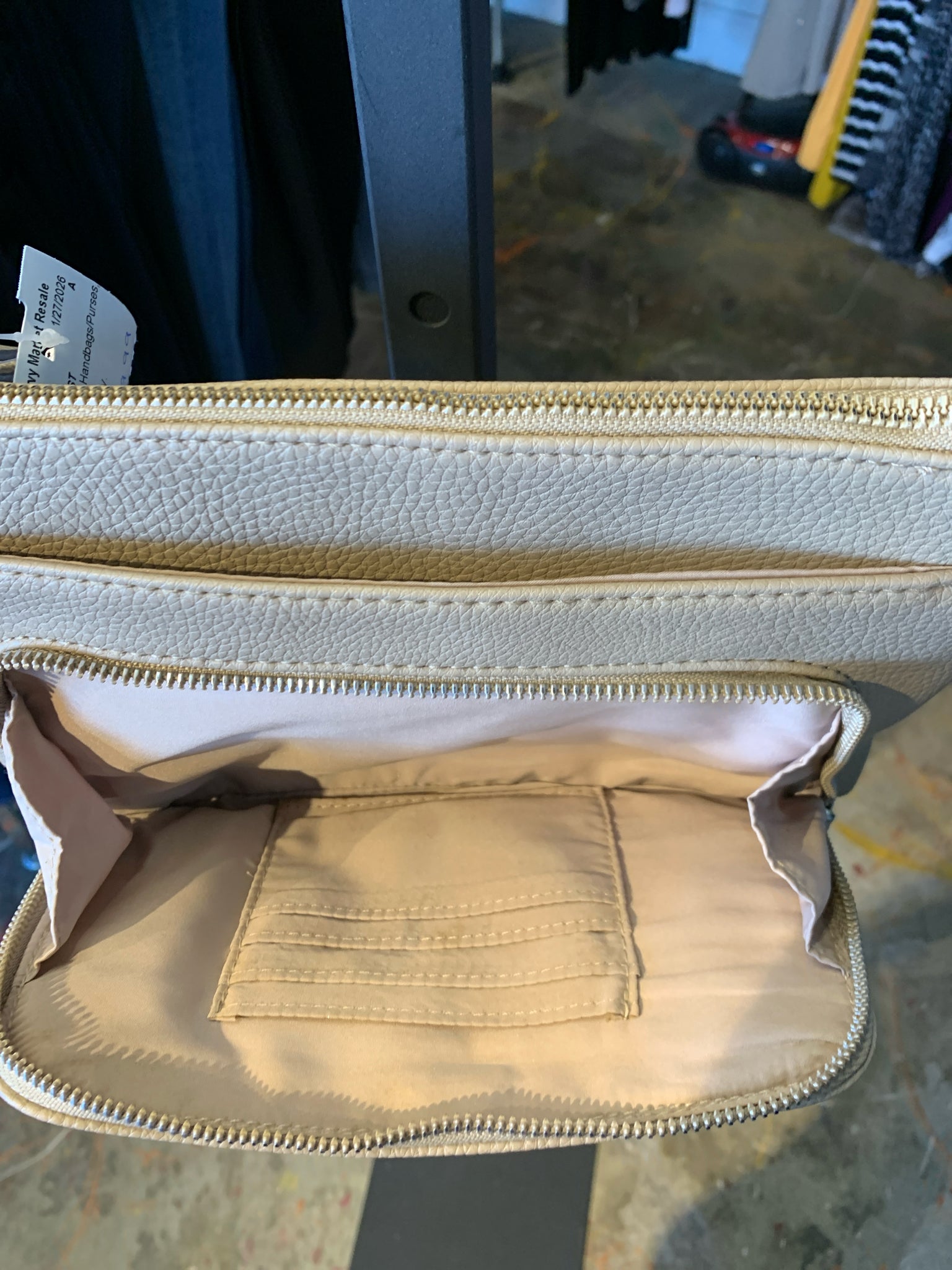 NINE WEST Beige Purse
