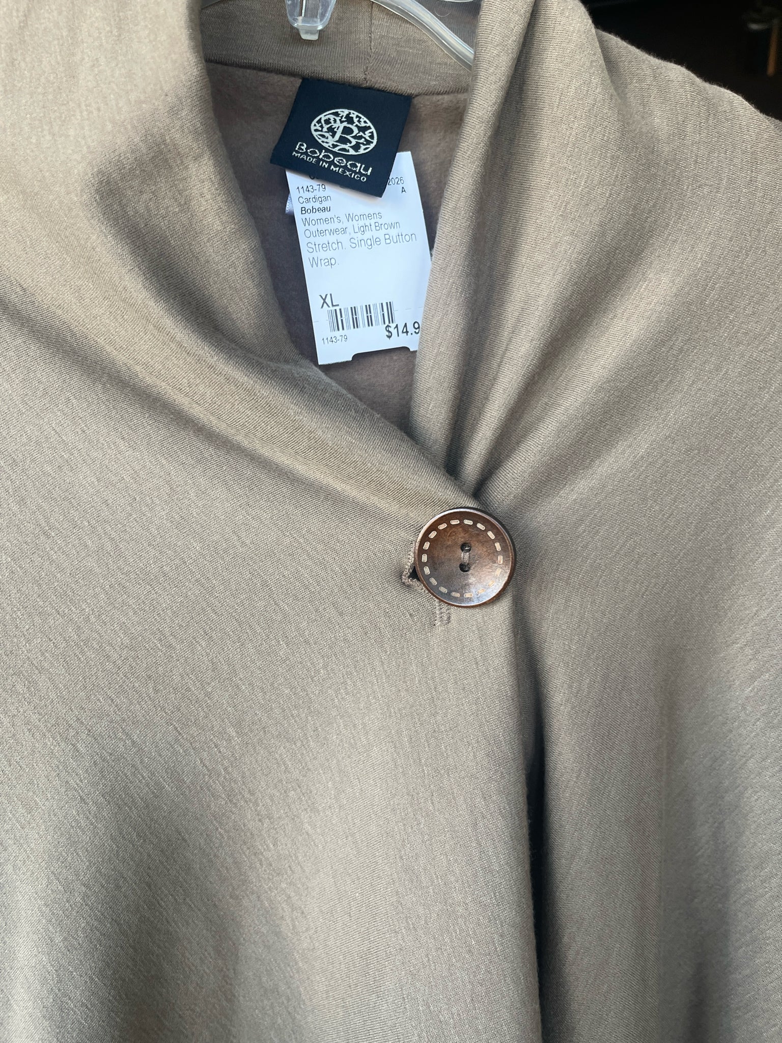 Bobeau Womens Outerwear Size XL Cardigan