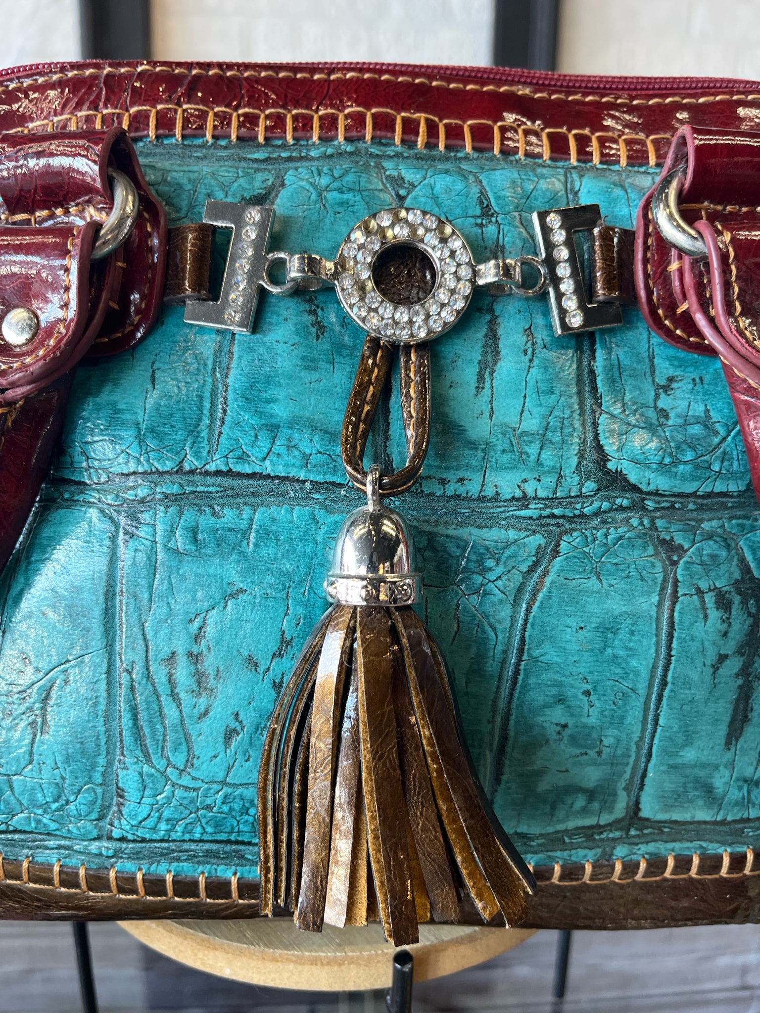 Marc Chantal Turquoise Purse