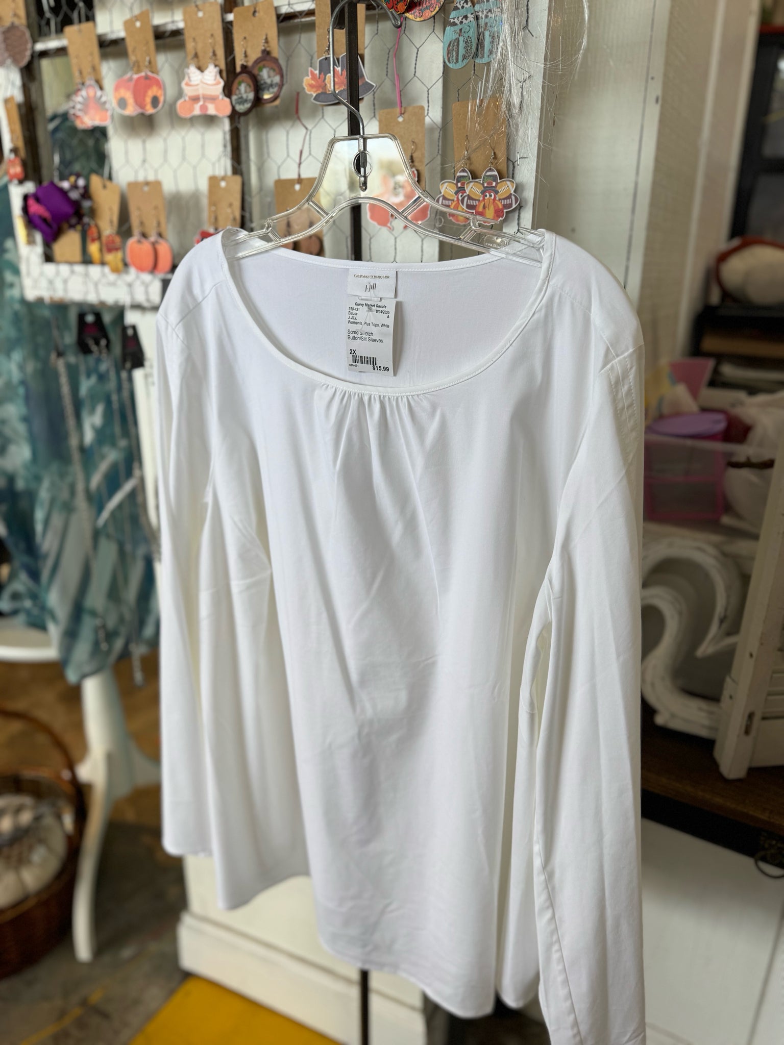 J.JILL Plus Tops Size 2X Blouse