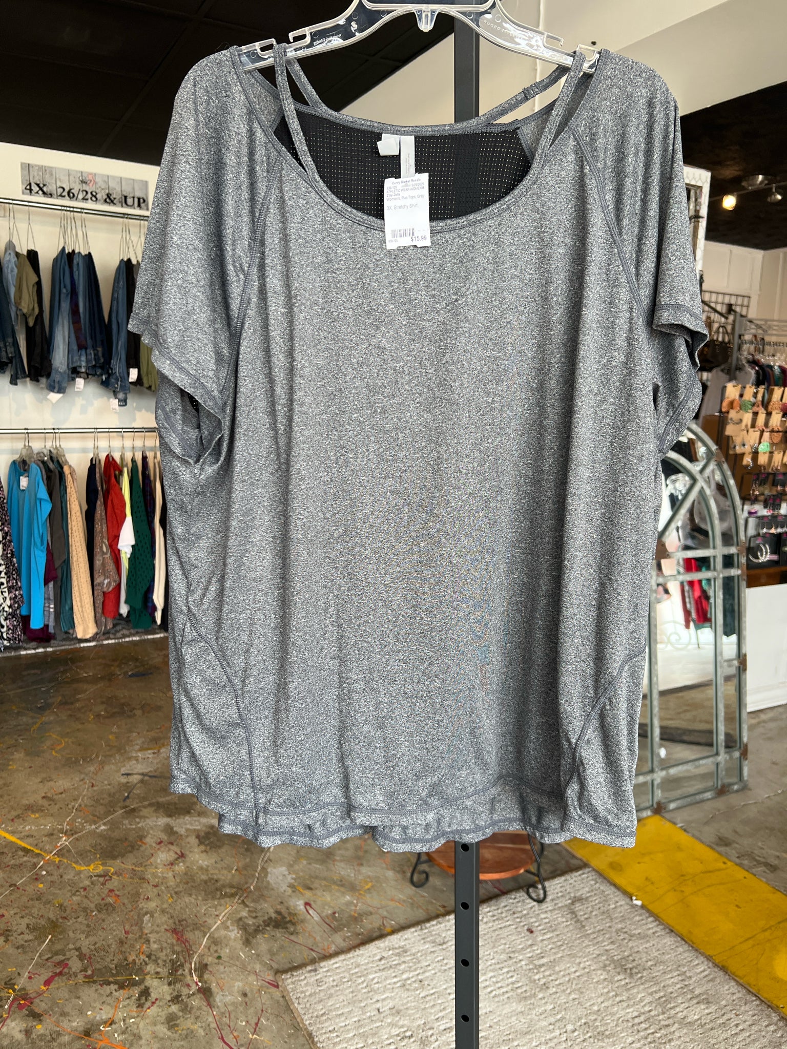Z by Zella Plus Tops ATHLETIC WEAR-WOMEN'S