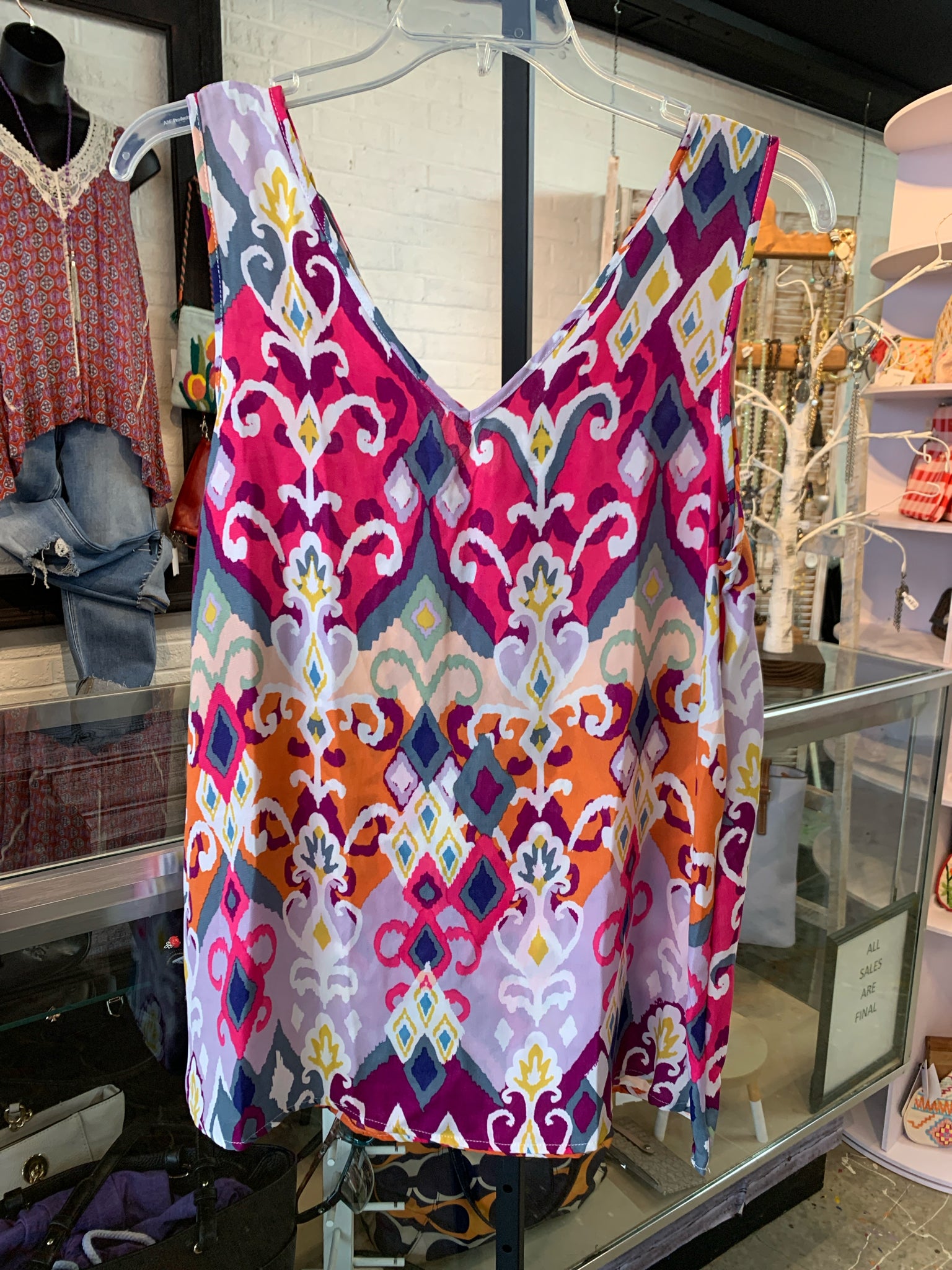 HEIMISH Womens Tops Size L Tunic