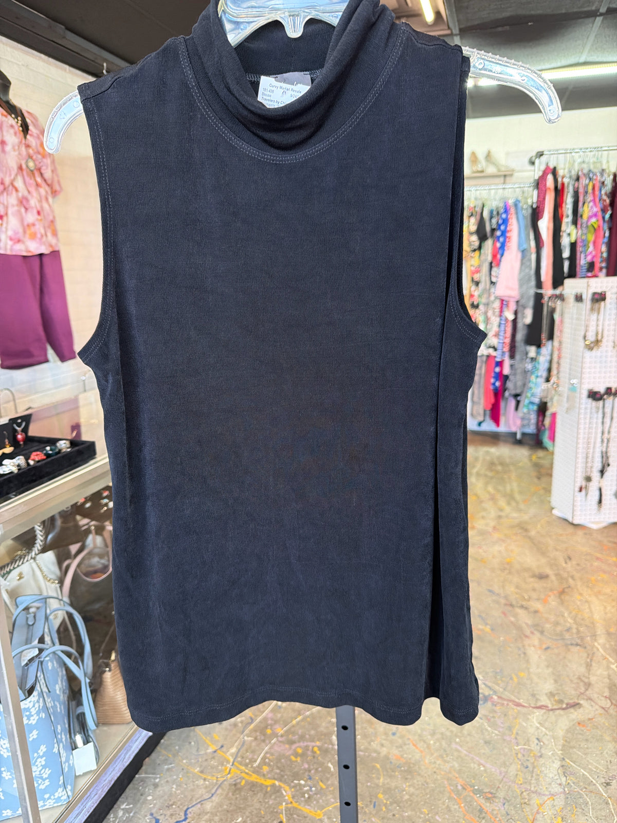 Travelers by Chicos Womens Tops Size 1 Blouse