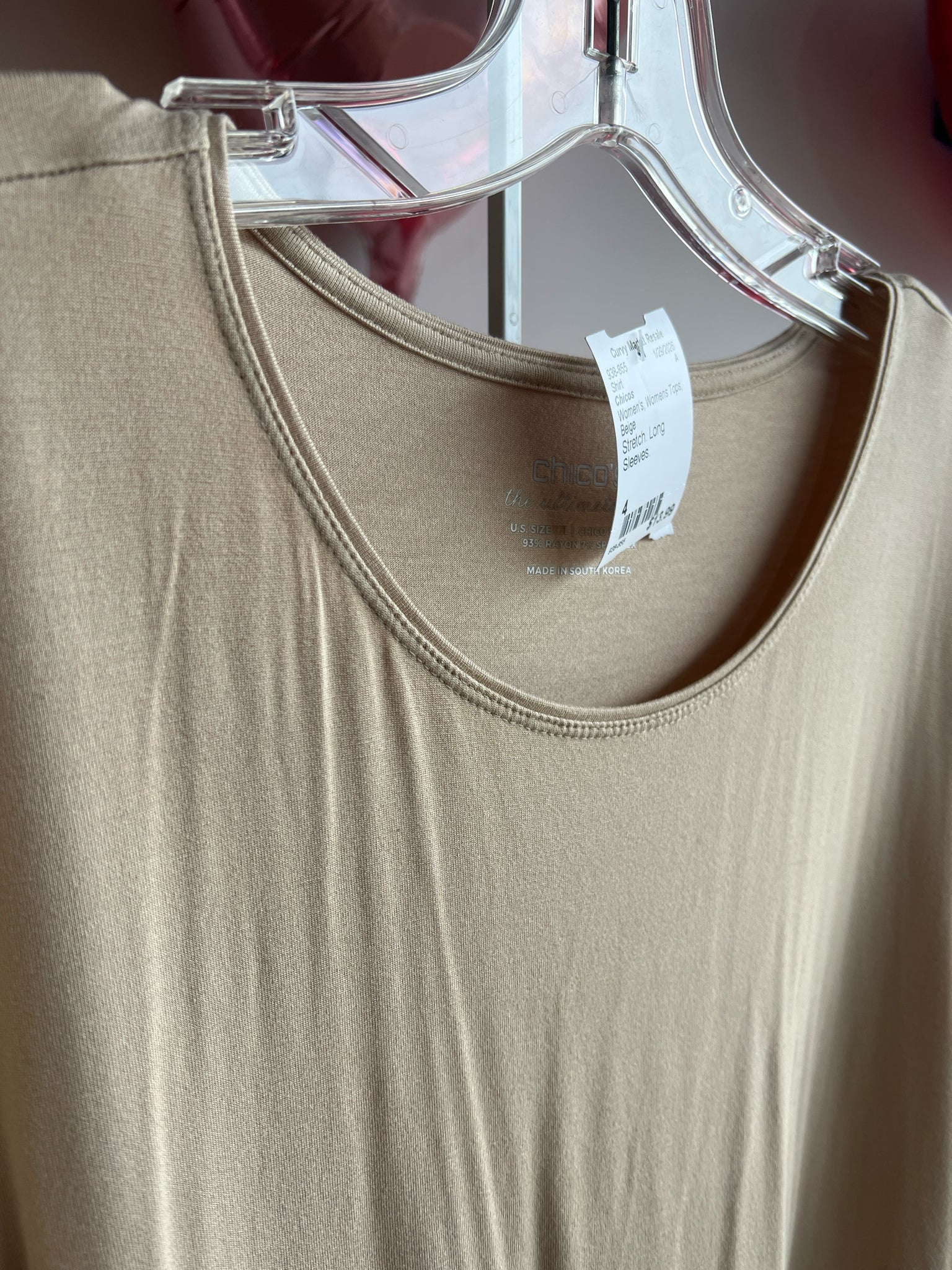 Chicos Womens Tops Size 4 Shirt