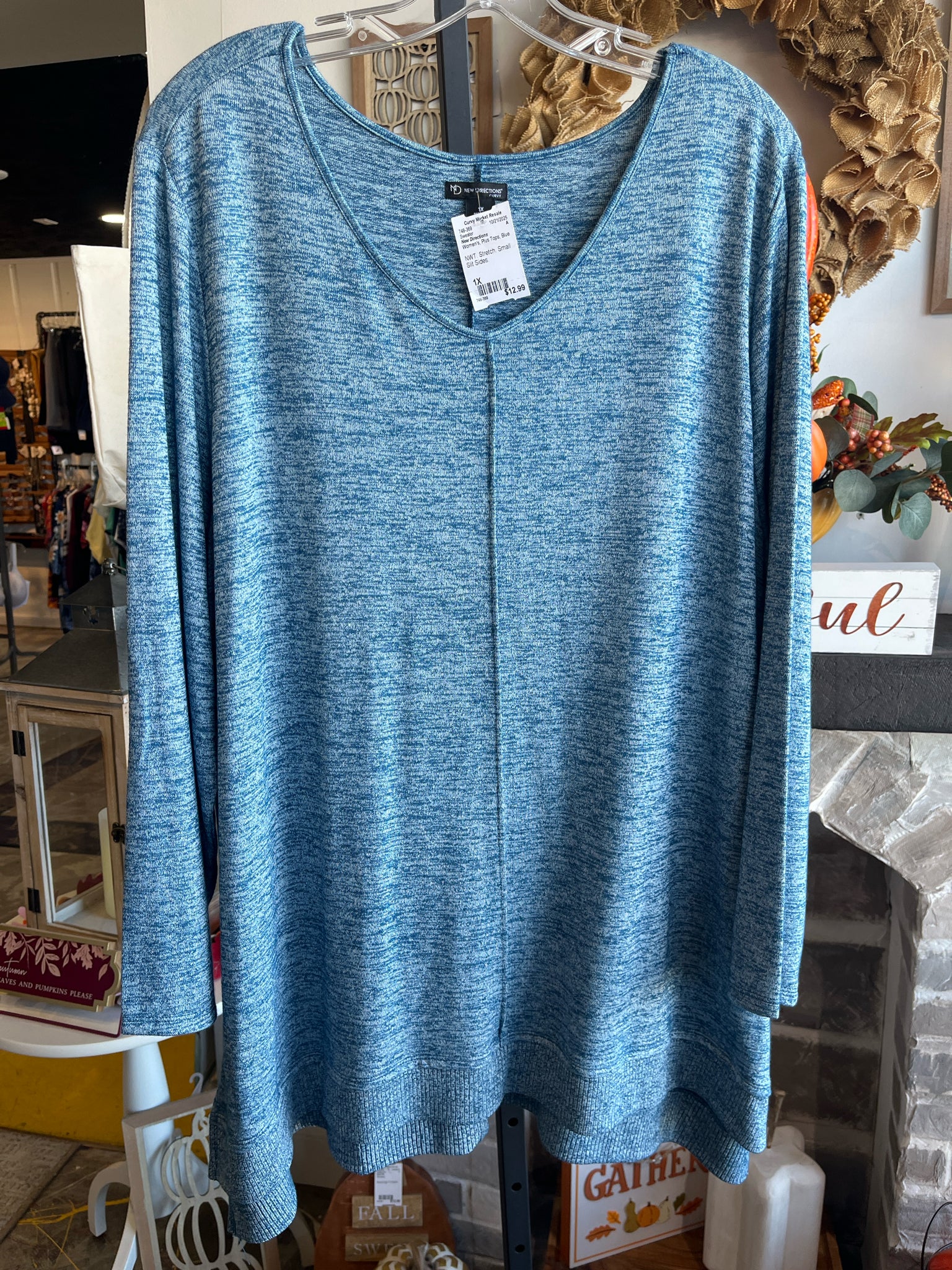 New Directions Plus Tops Size 1X Sweater