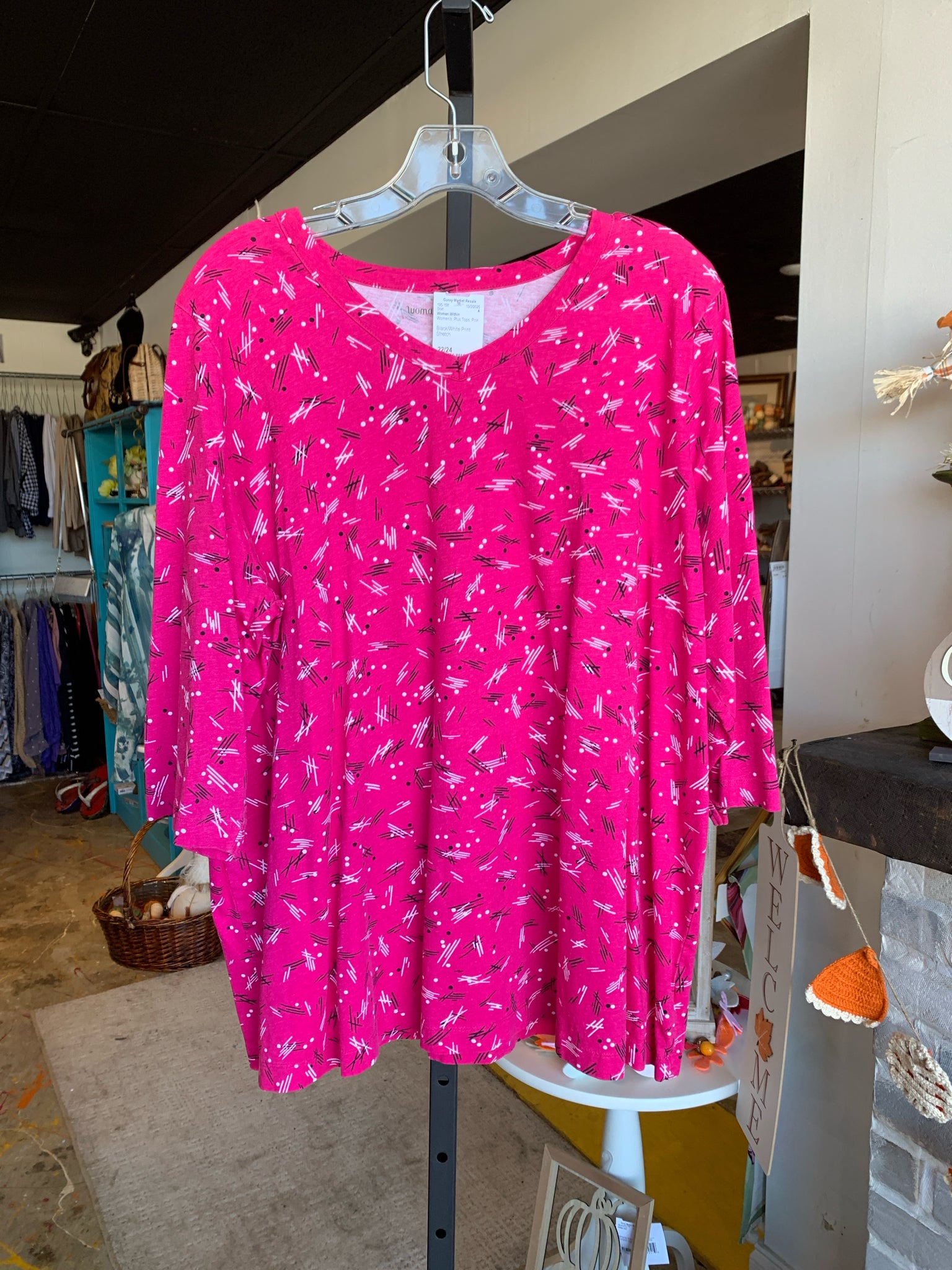 Woman Within Plus Tops Size 22/24 Shirt