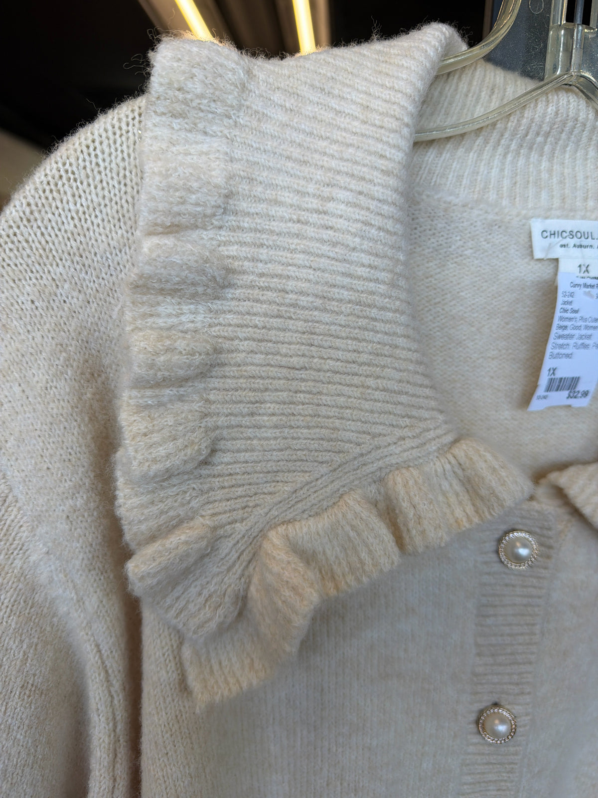 Chic Soul Plus Outerwear Size 1X Jacket