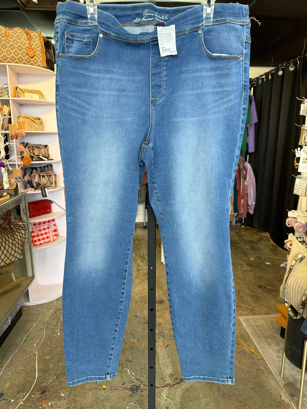 GLORIA VANDERBILT Plus Bottoms Size 16W Jeans