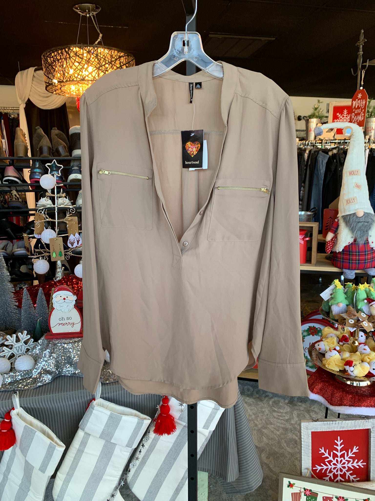 HEARTSOUL Womens Tops Size XL Blouse