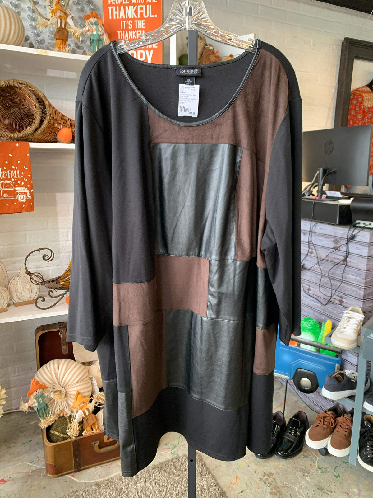 Catherines Plus Tops Size 30/32 Blouse