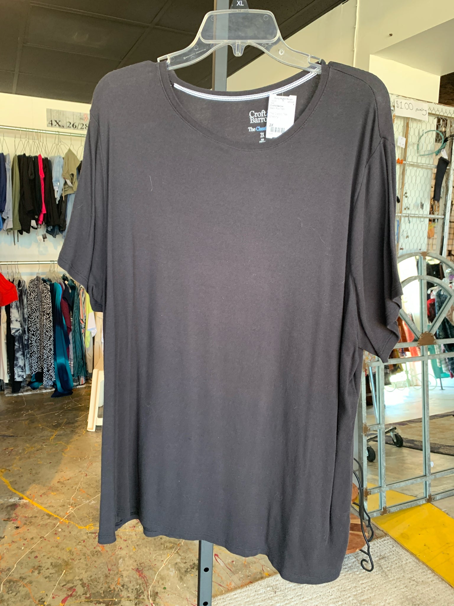 Croft & Barrow Plus Tops Size 2X Shirt
