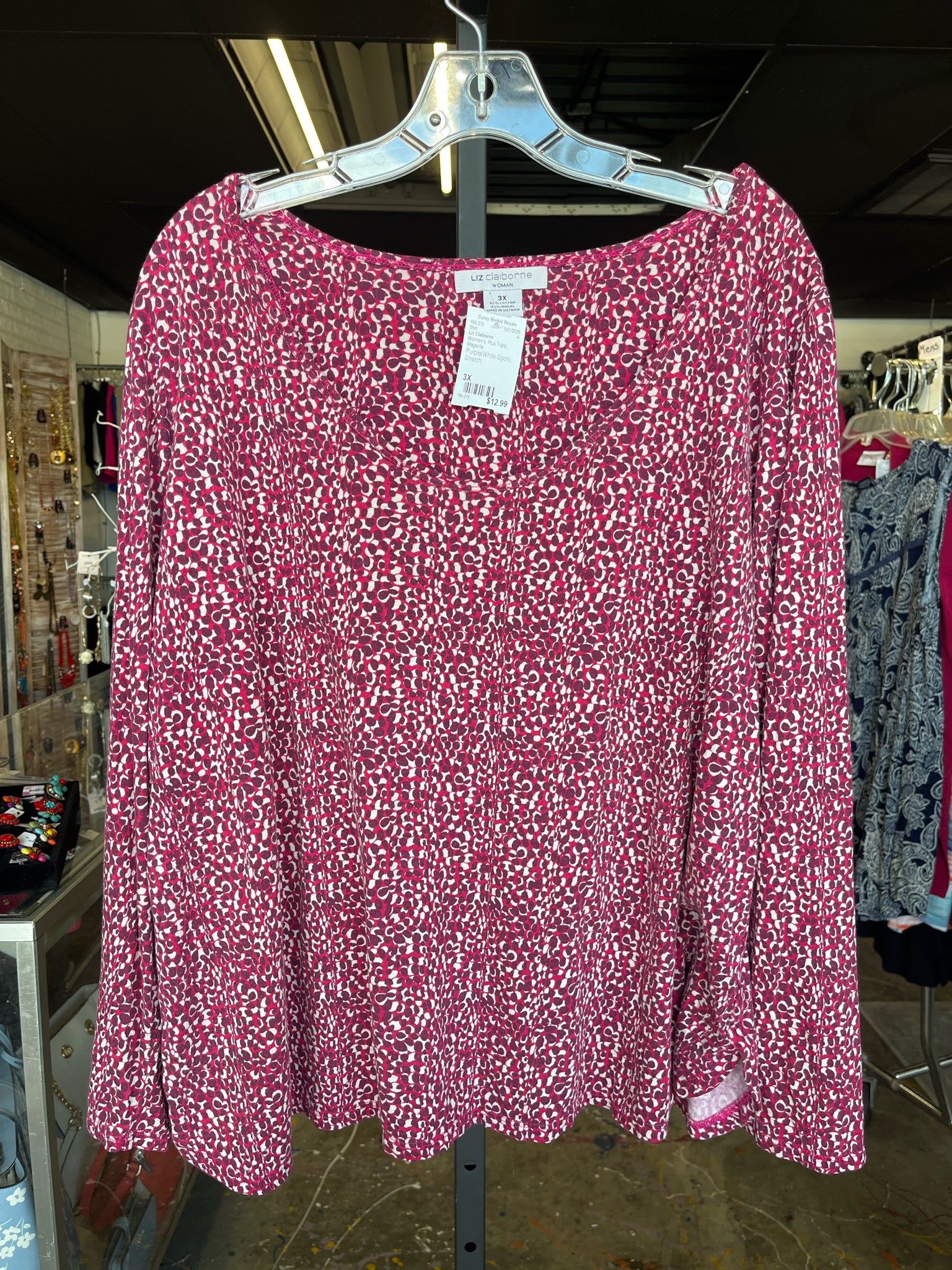 Liz Claiborne Plus Tops Size 3X Shirt
