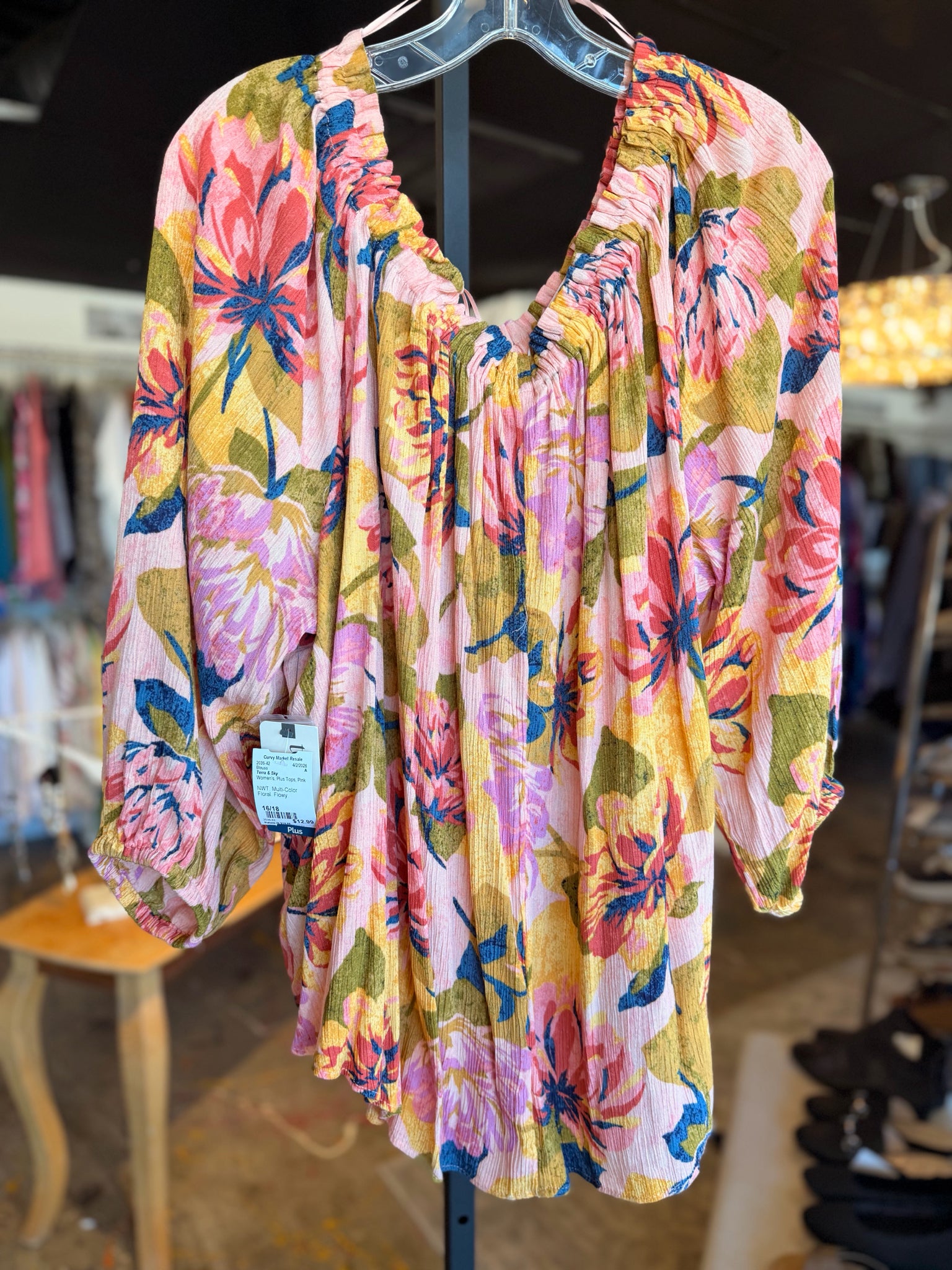 Terra & Sky Plus Tops Size 16/18 Blouse