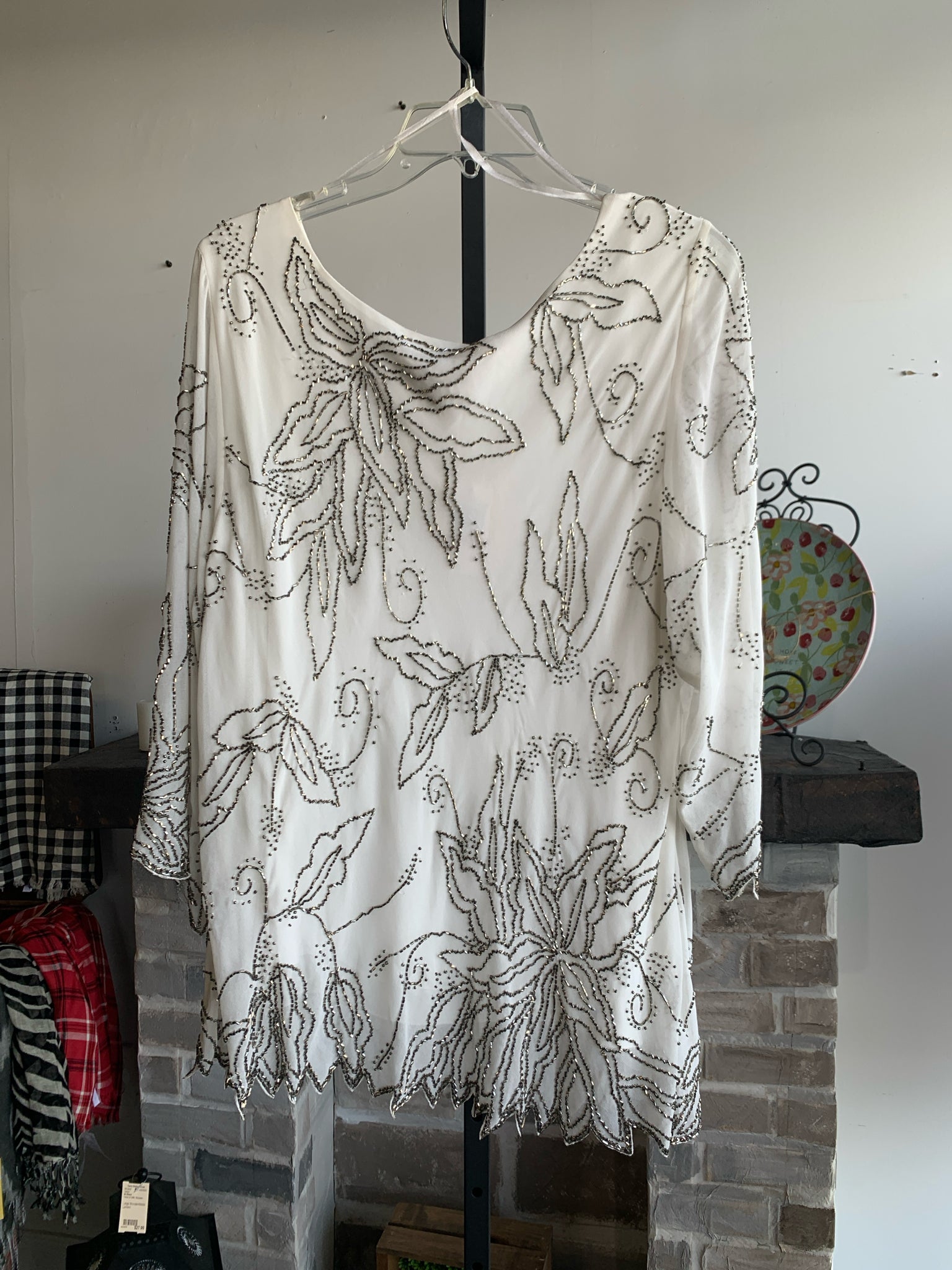 Jkara Plus Tops Size 3X Blouse