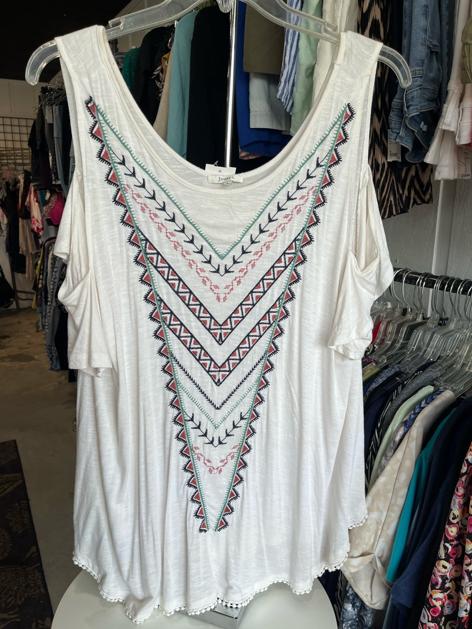 JODIFL Womens Tops Size S Blouse