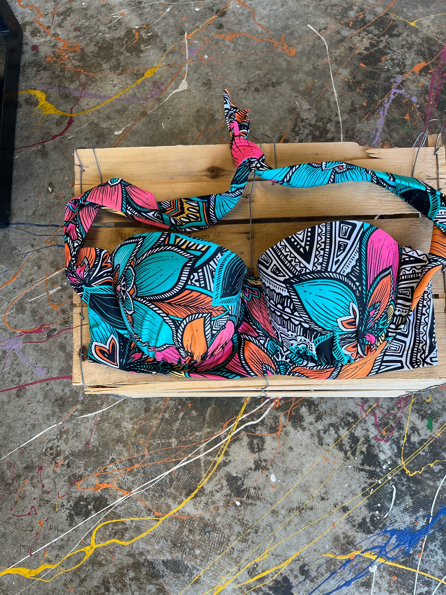 Boutique Plus Swimwear Size 1X Swimtop