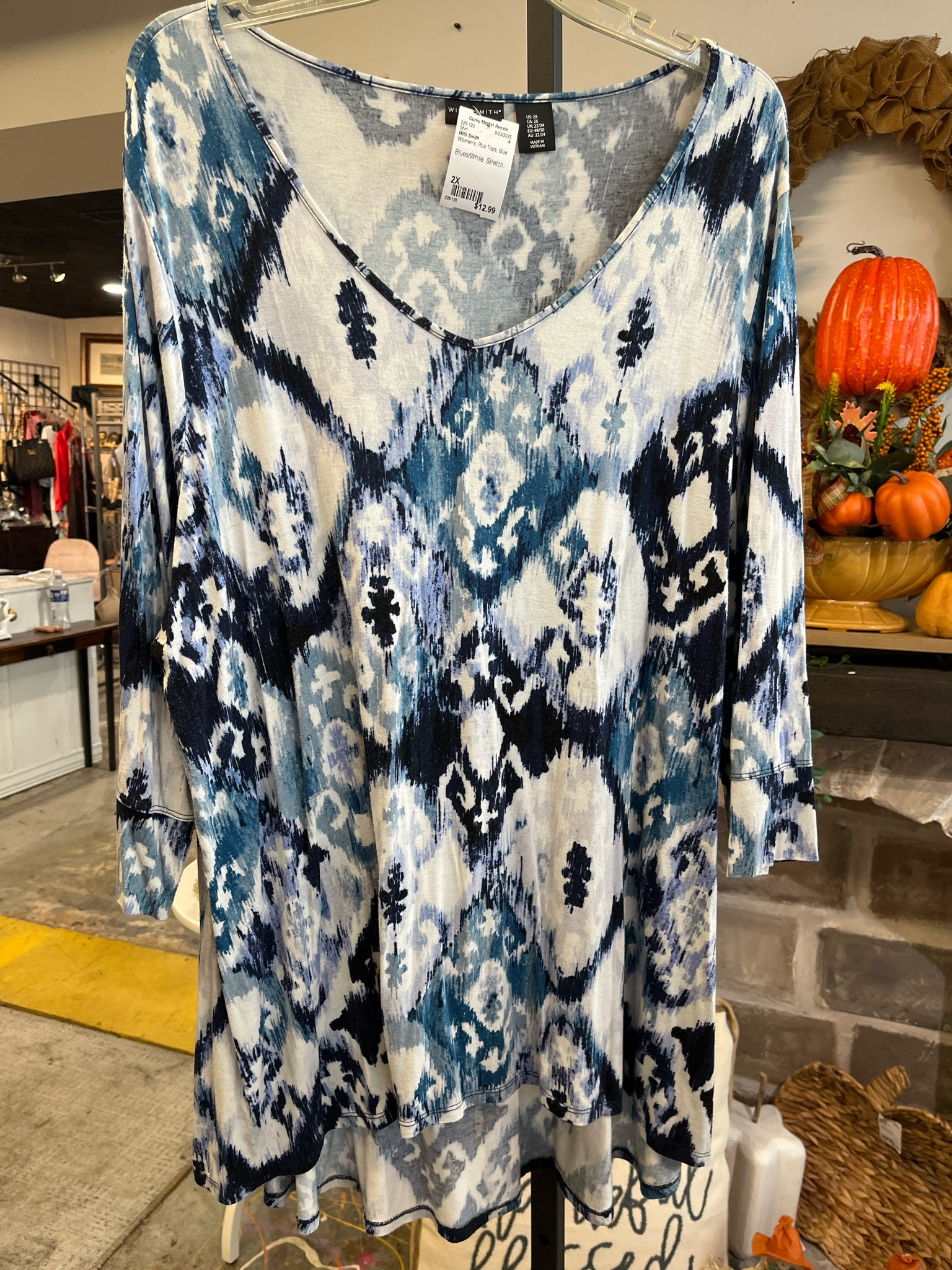 Willi Smith Plus Tops Size 2X Shirt