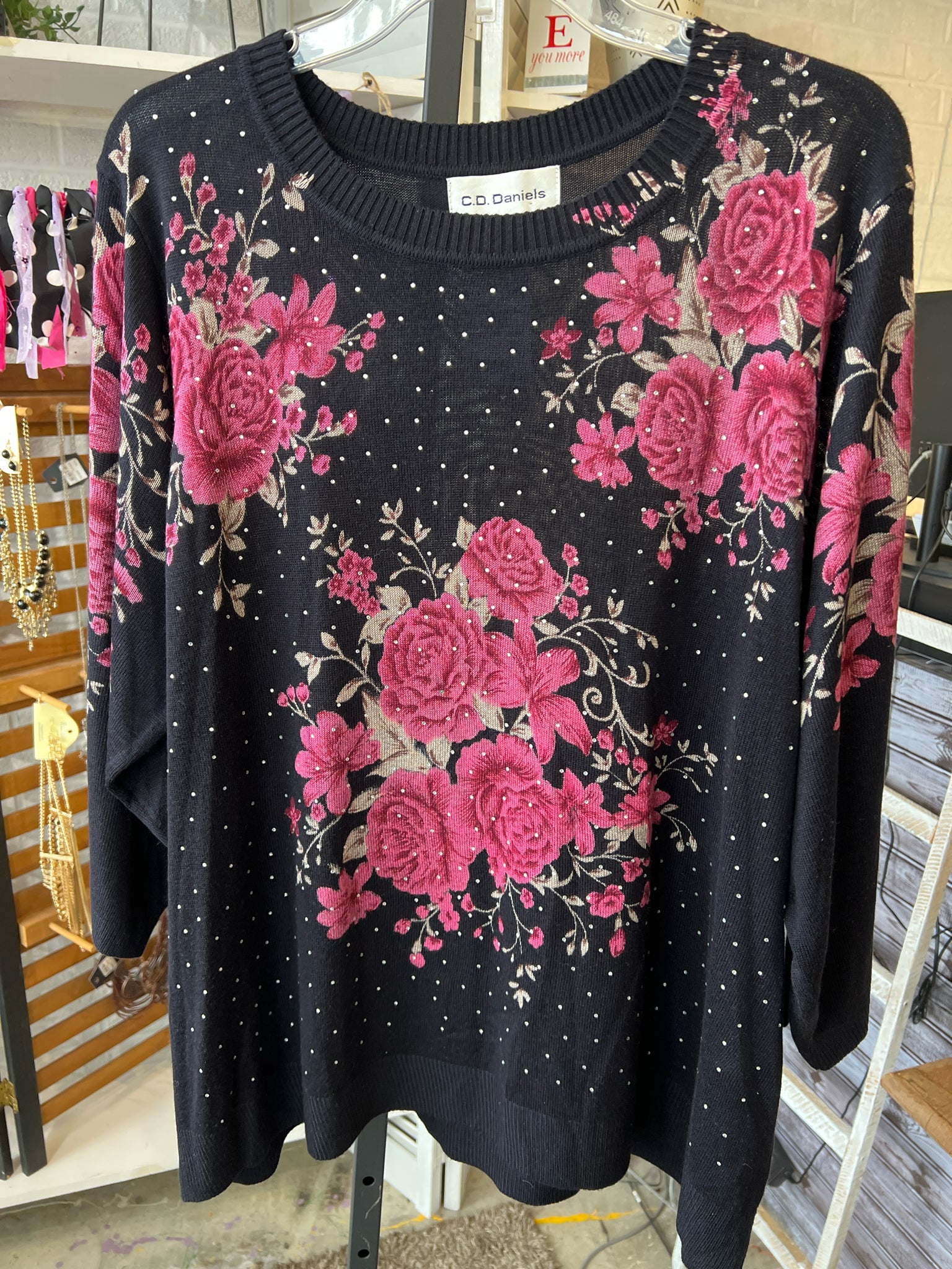 C.D. Daniels Plus Tops Size 3X Sweater