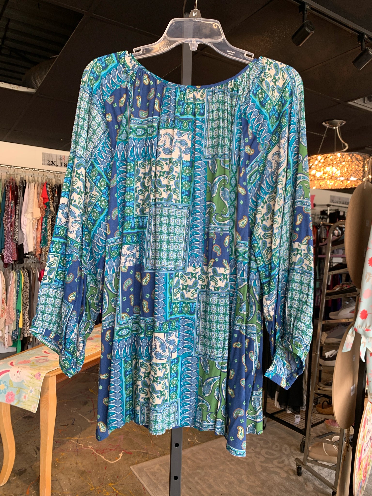 Marina Luna Plus Tops Size 3X Blouse