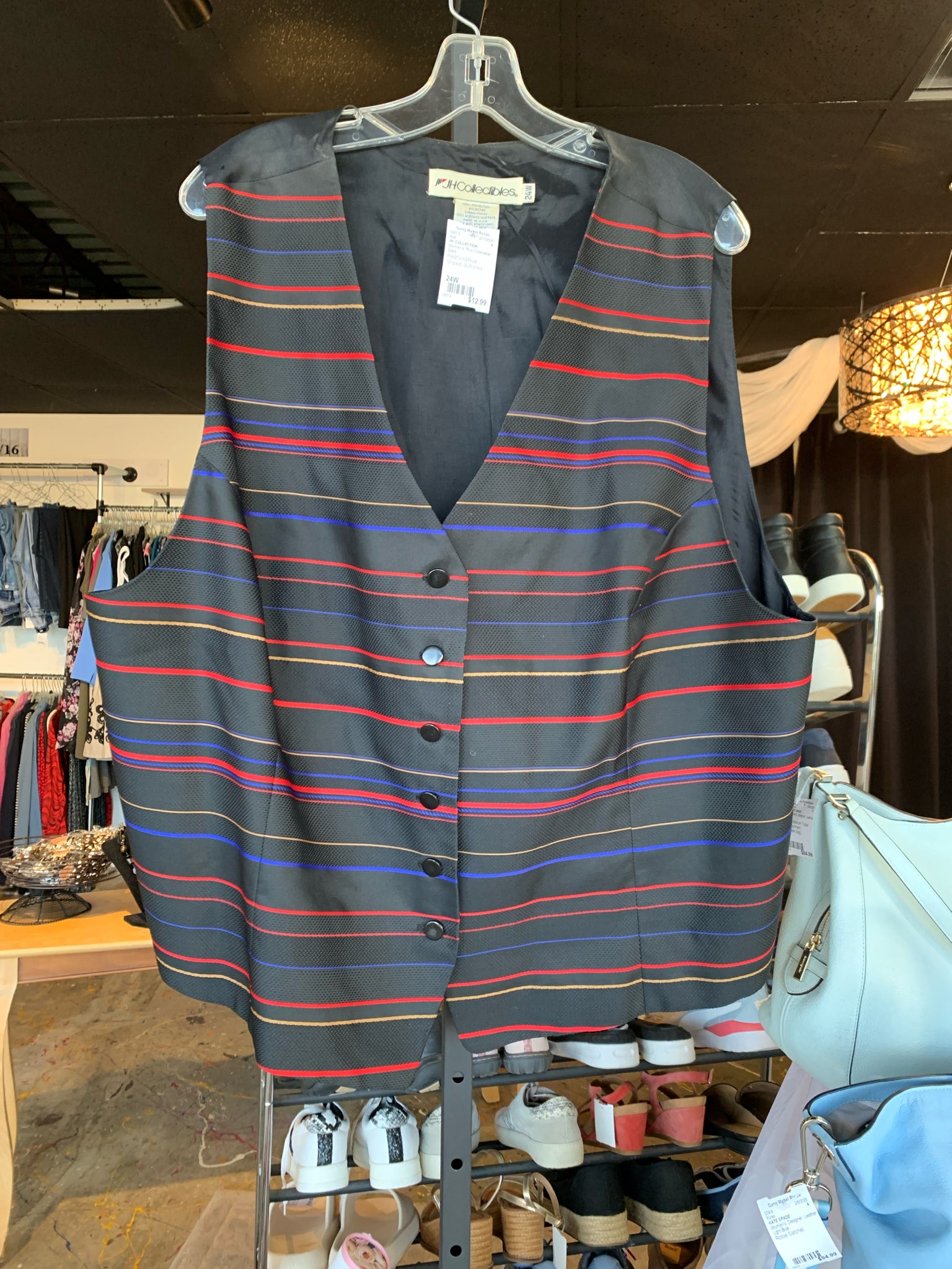 JH. COLLECTION Plus Outerwear Size 24W Vest