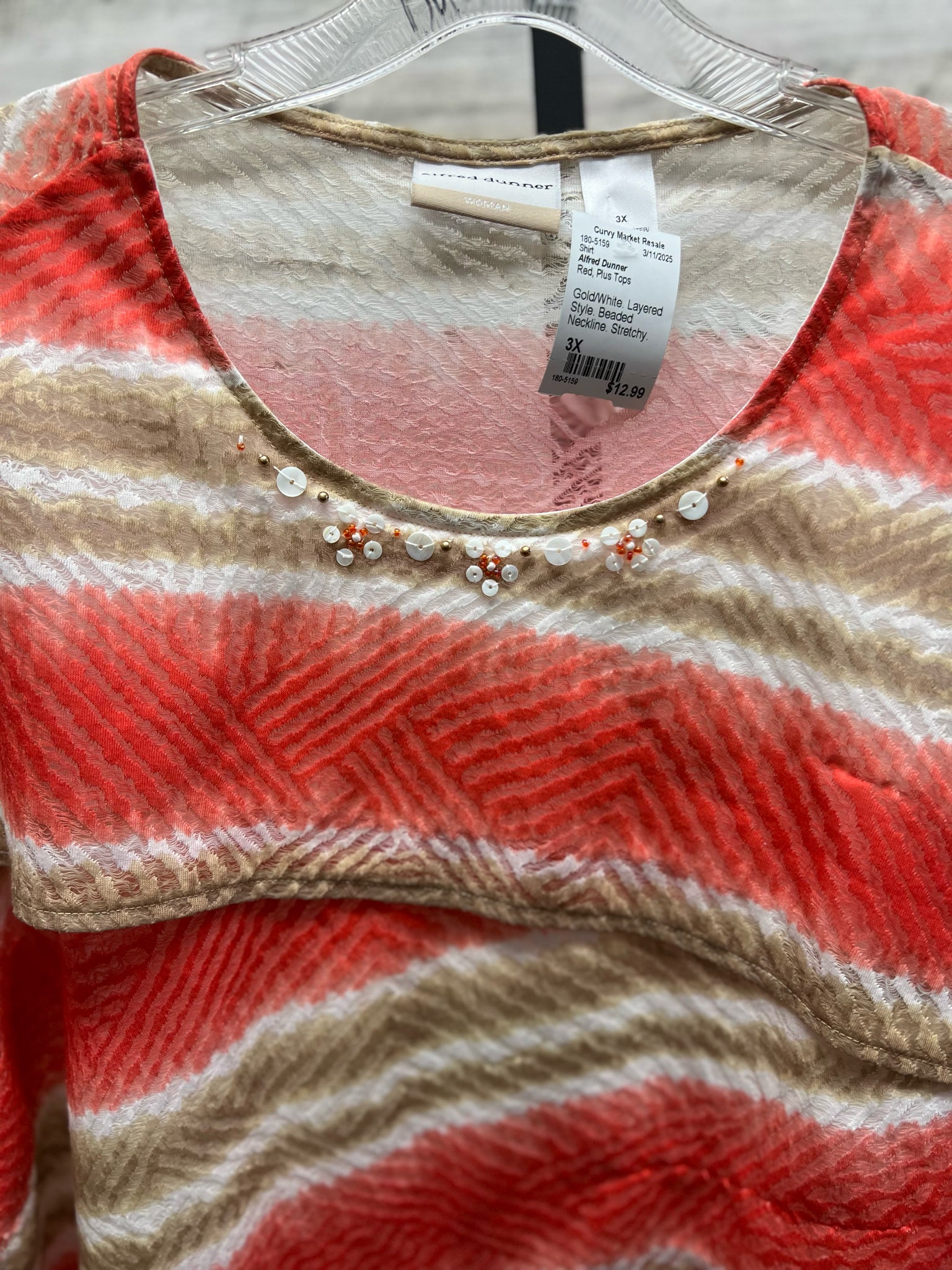 Size 3X Alfred Dunner Shirt