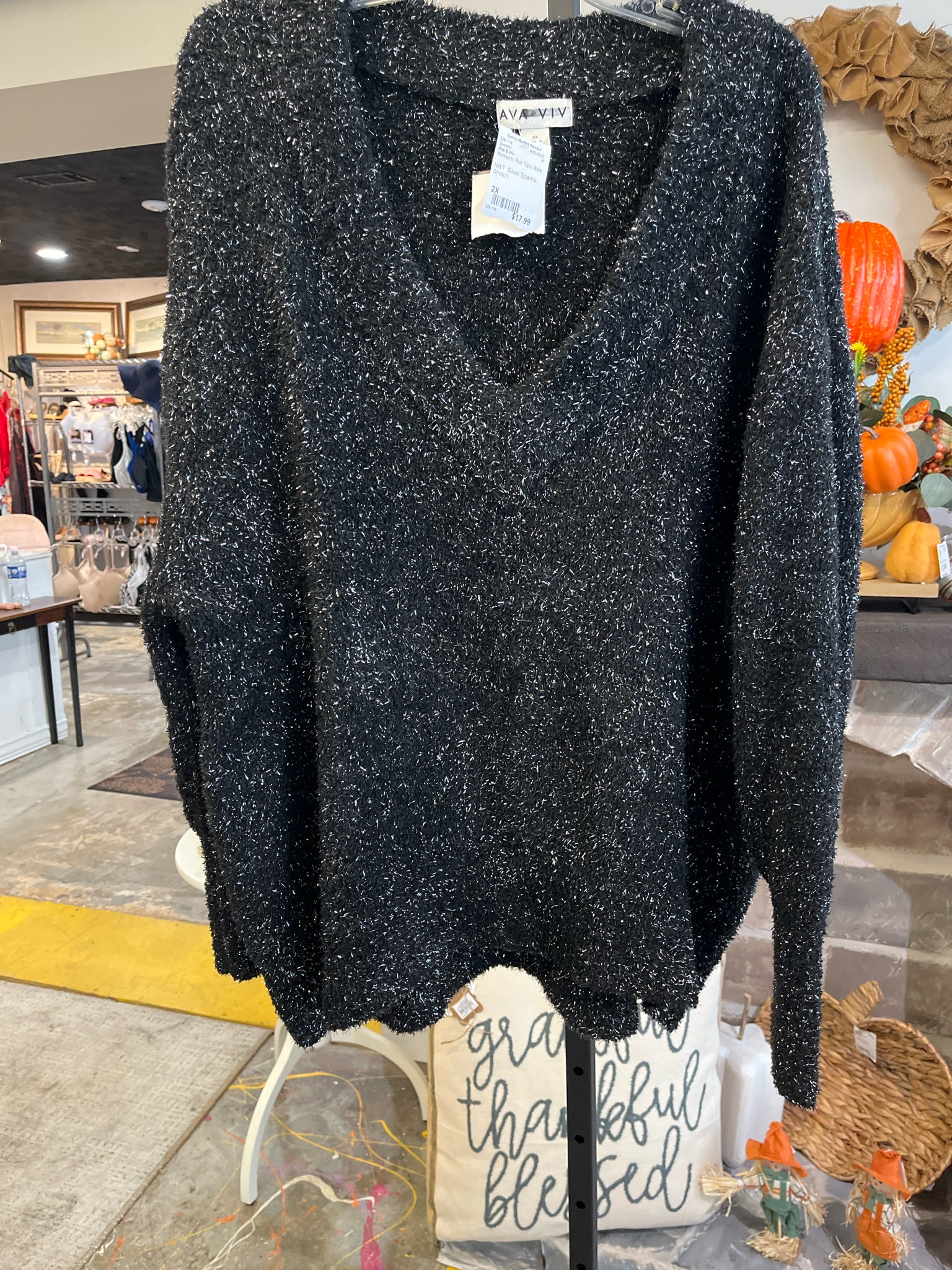 Ava & Viv Plus Tops Size 2X Sweater