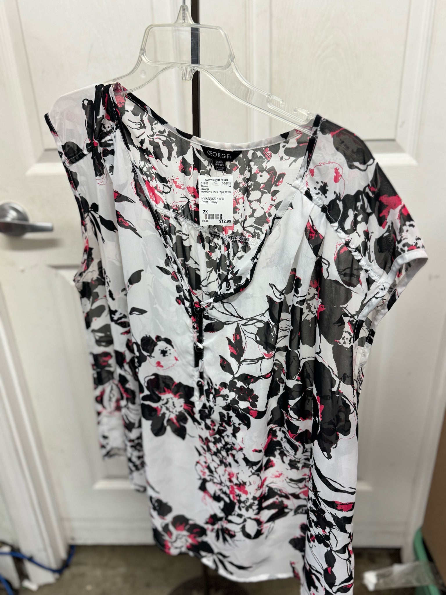 George Plus Tops Size 2X Blouse