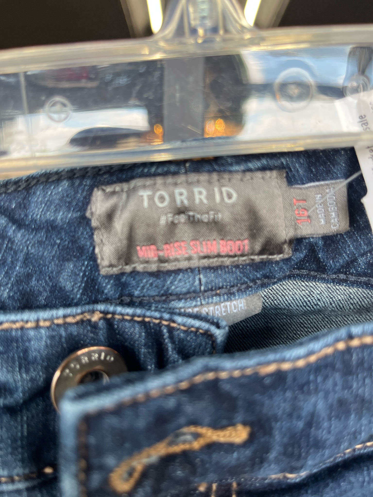 torrid Plus Bottoms Size 16T Jeans