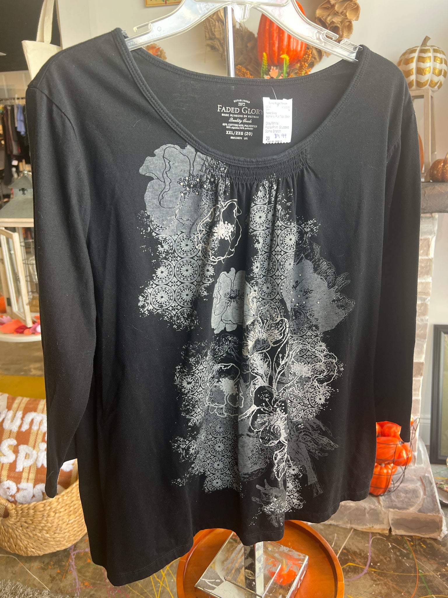 Faded Glory Plus Tops Size 20 Shirt