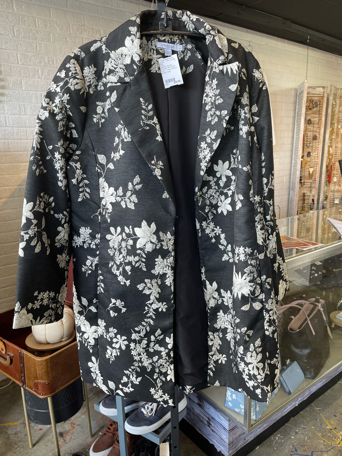 Chicos Womens Outerwear Blazer