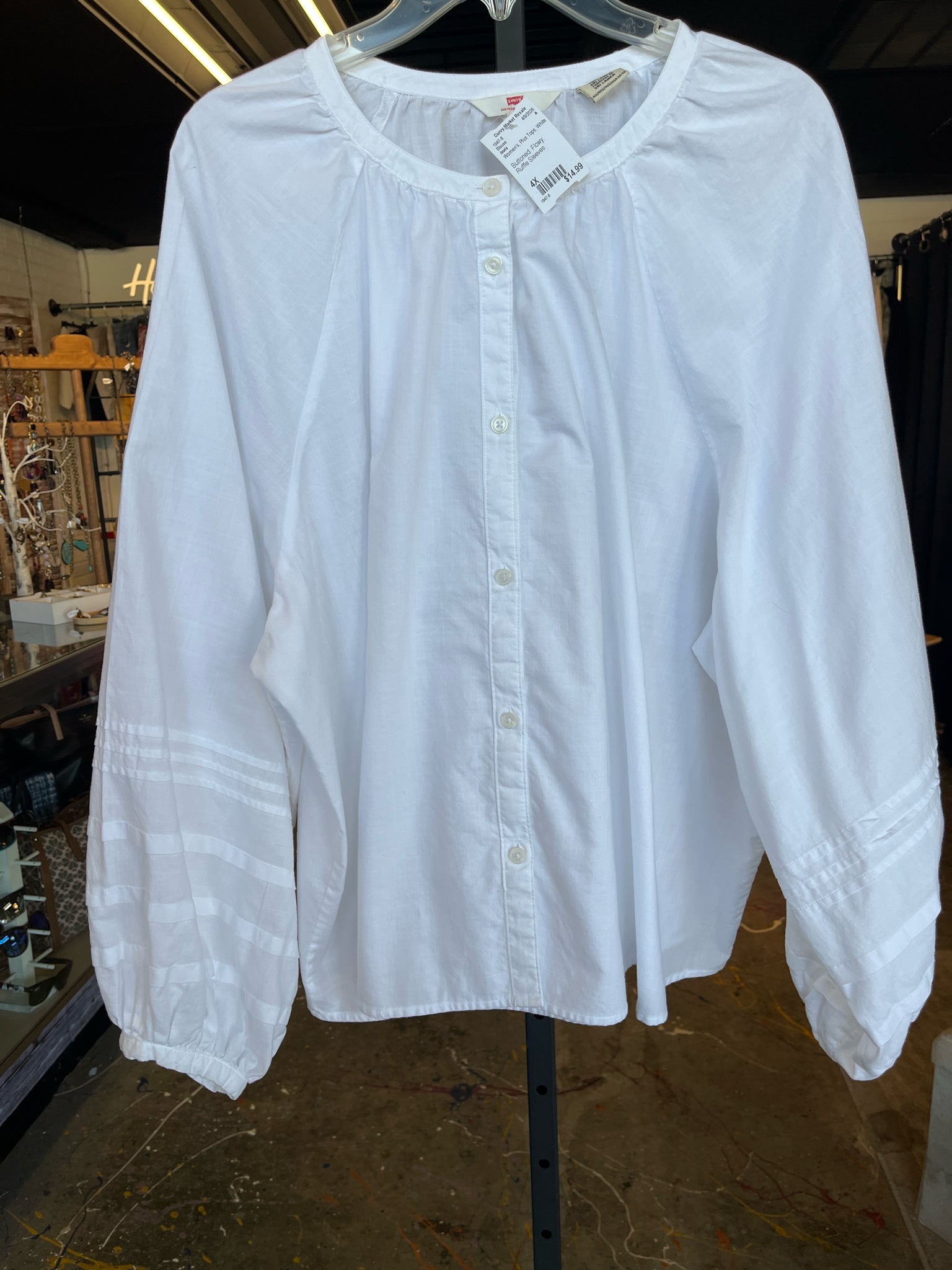levis Plus Tops Size 4X Blouse