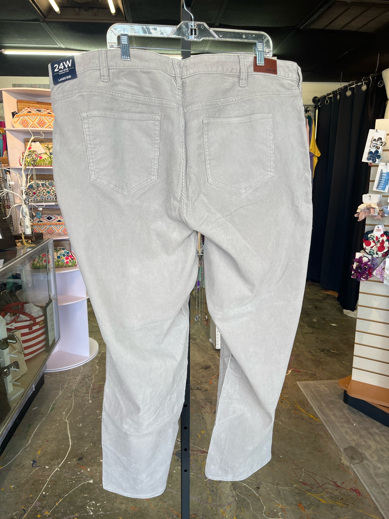 LANDS END Plus Bottoms Size 24W Pants
