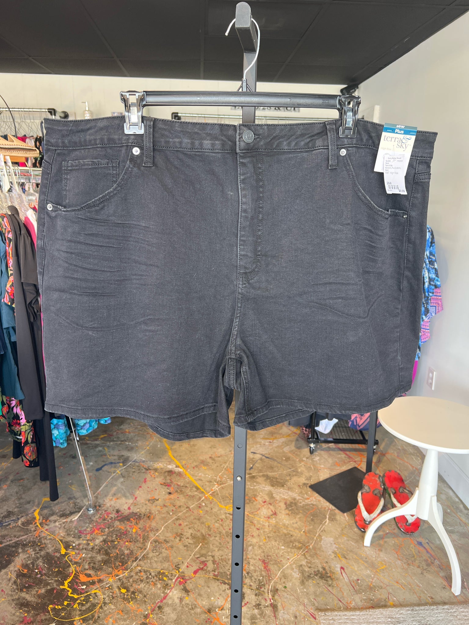 Terra & Sky Plus Bottoms Size 26W Shorts