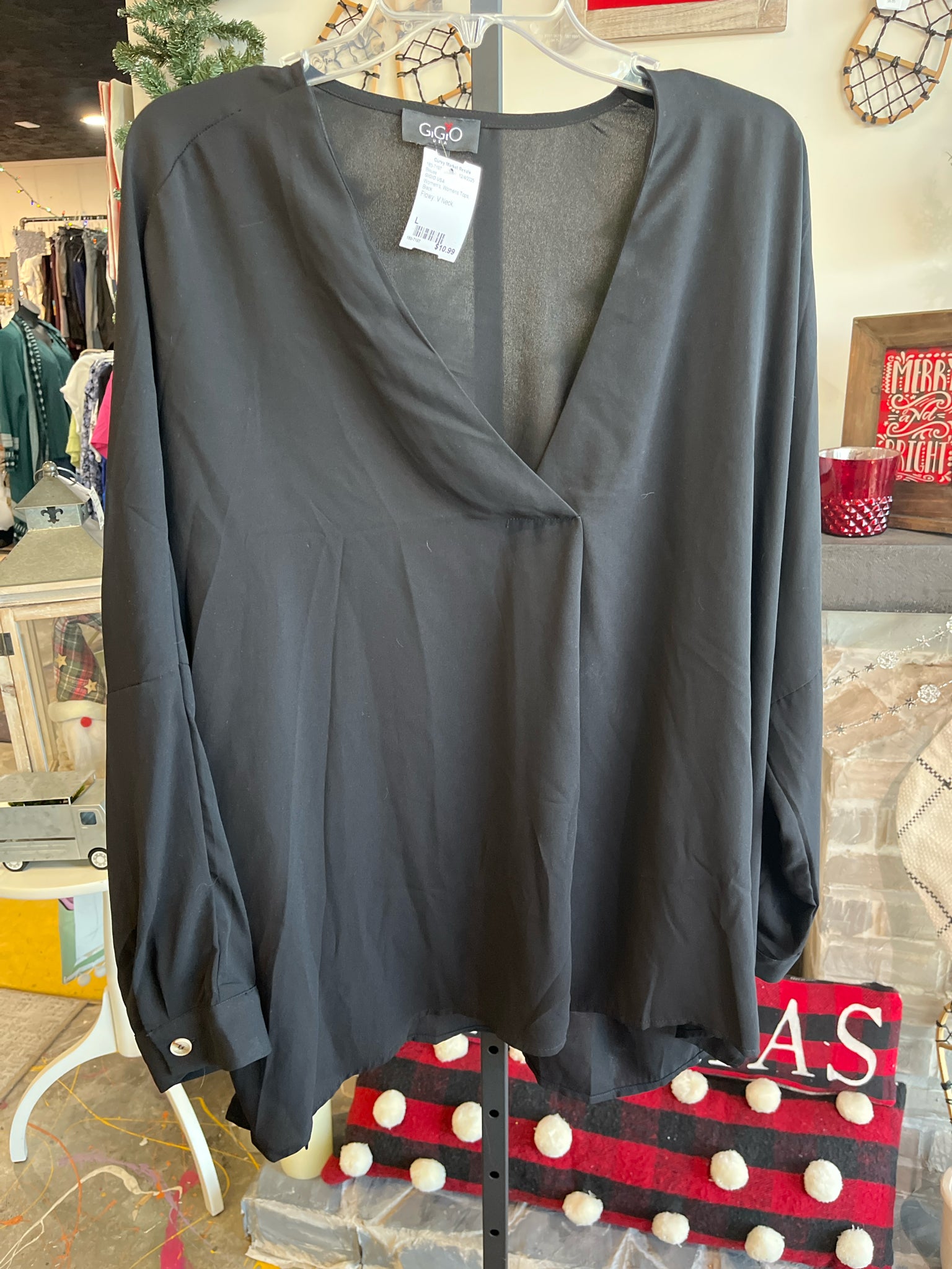 GIGIO USA Womens Tops Size L Blouse