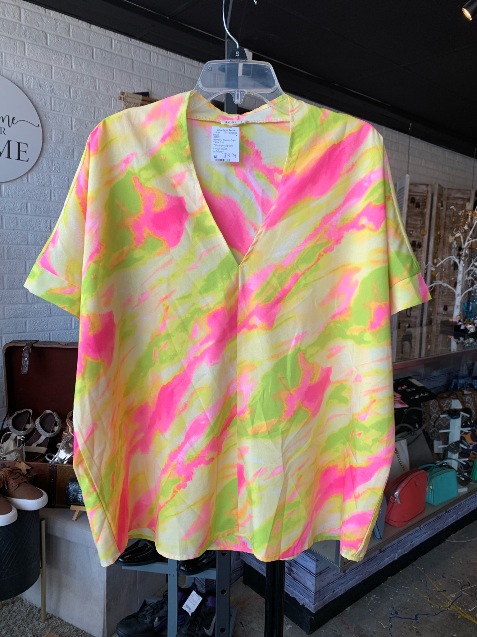 JODIFL Womens Tops Size M Blouse