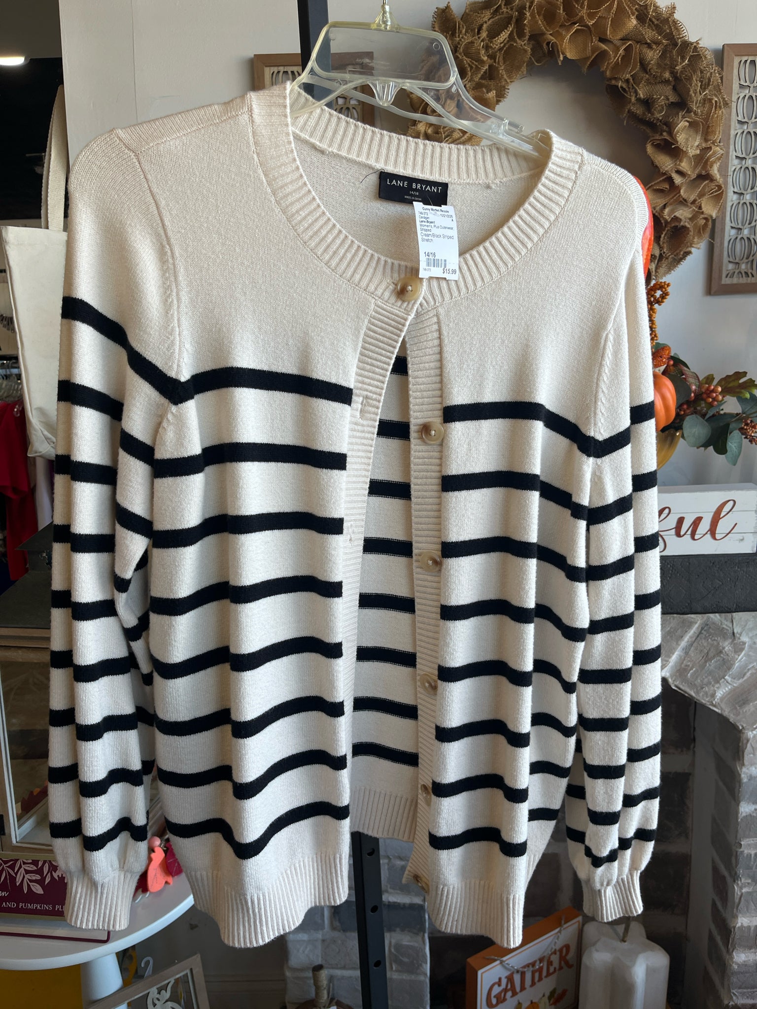 Lane Bryant Plus Outerwear Size 14/16 Cardigan