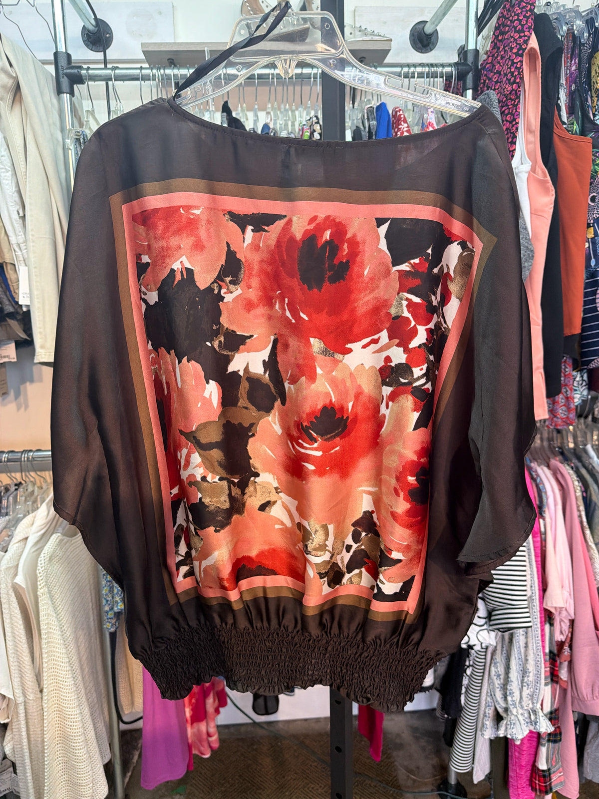 AB Studio Womens Tops Size XL Blouse