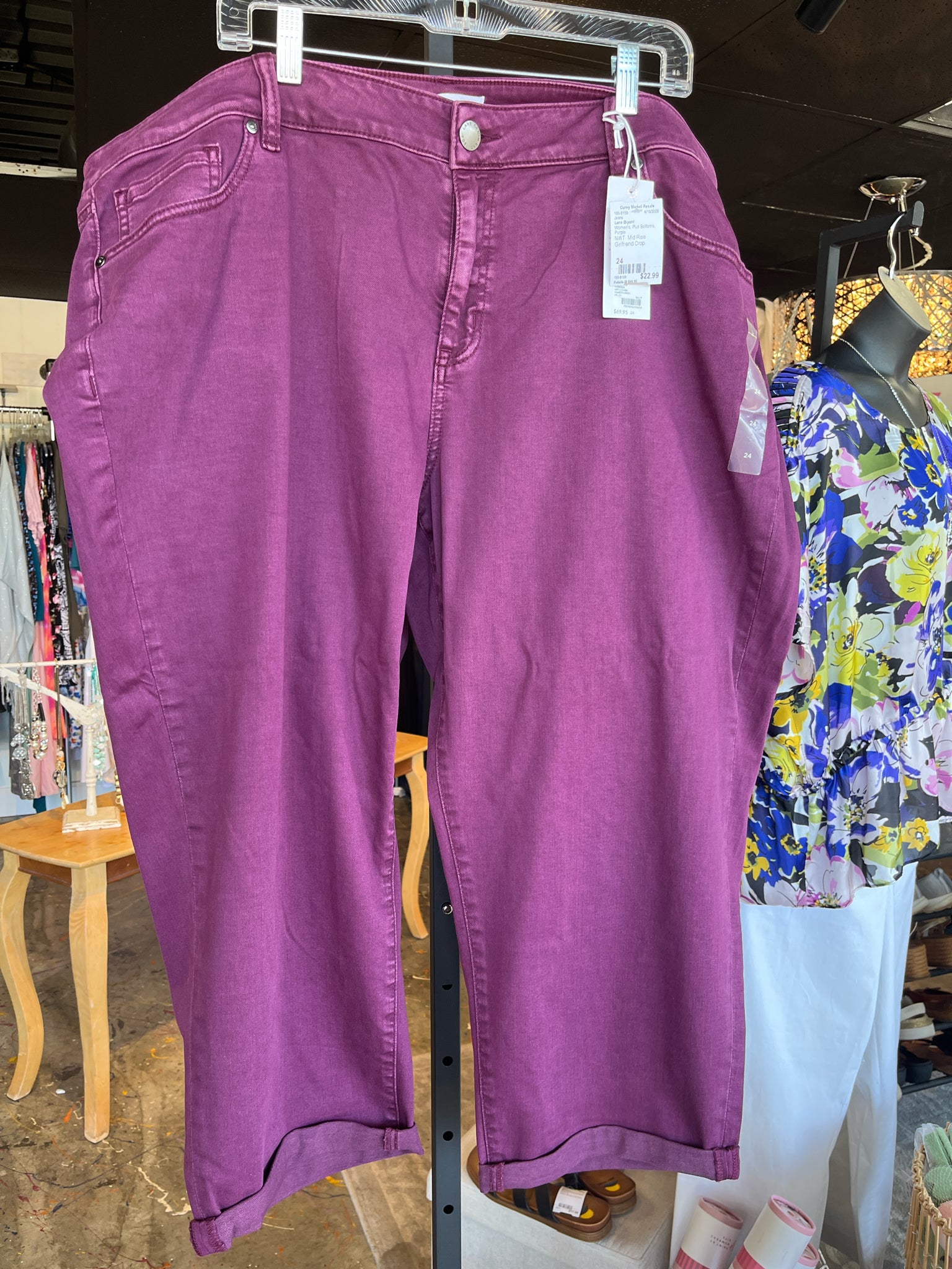 Lane Bryant Plus Bottoms Size 24 Jeans