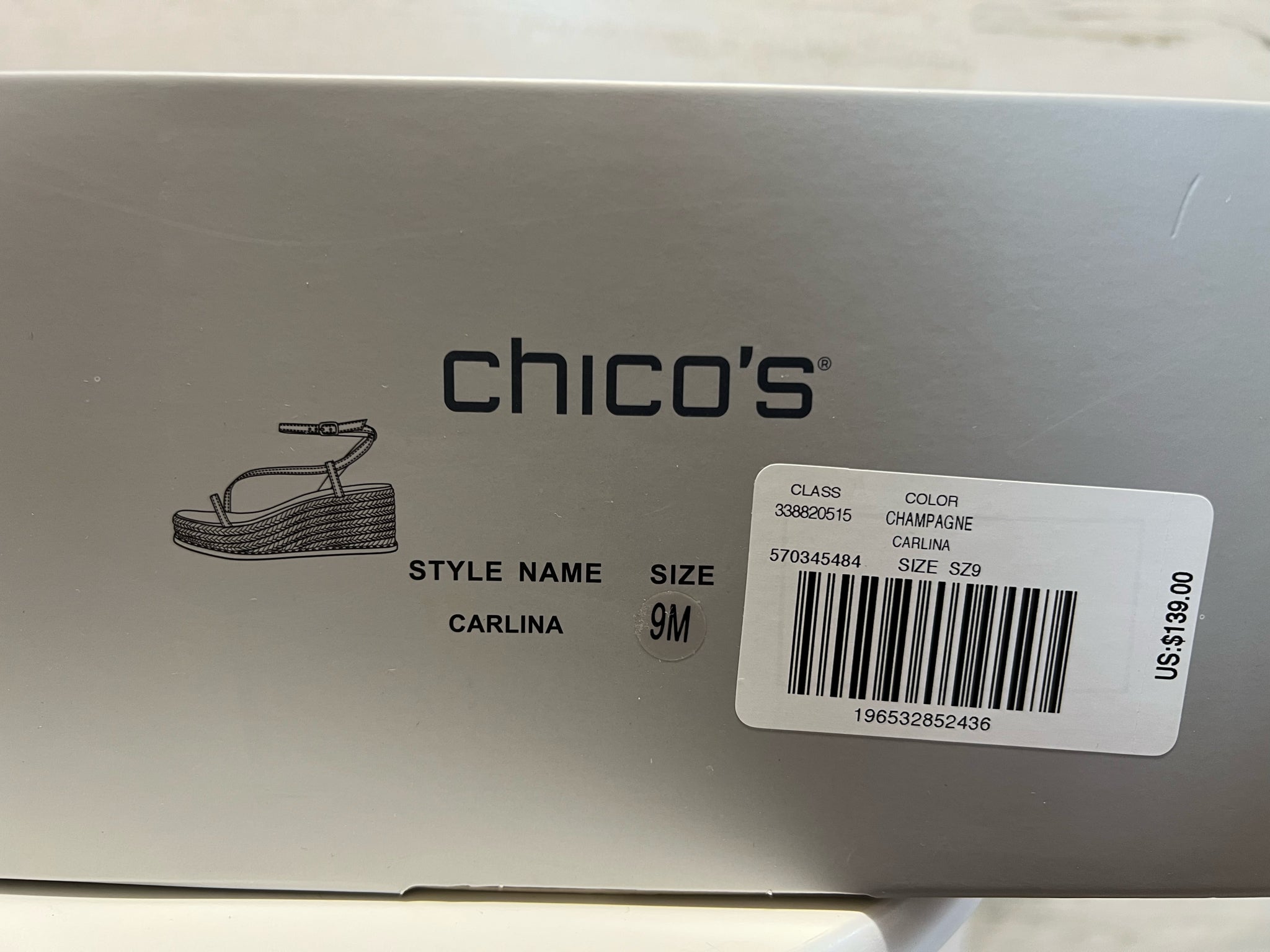 Chicos Designer 9 SHOES