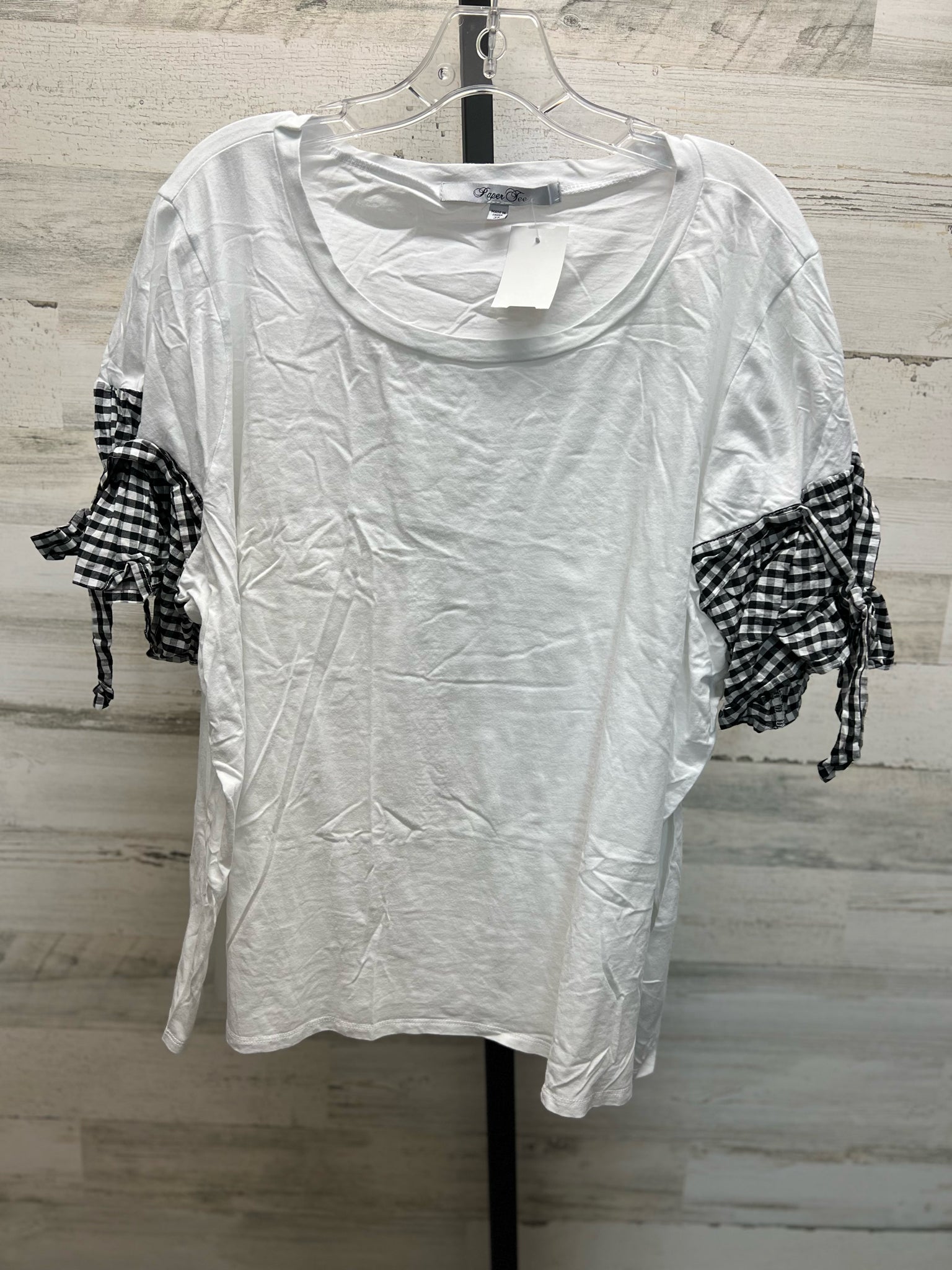 Paper Tee Plus Tops Size 3X Shirt