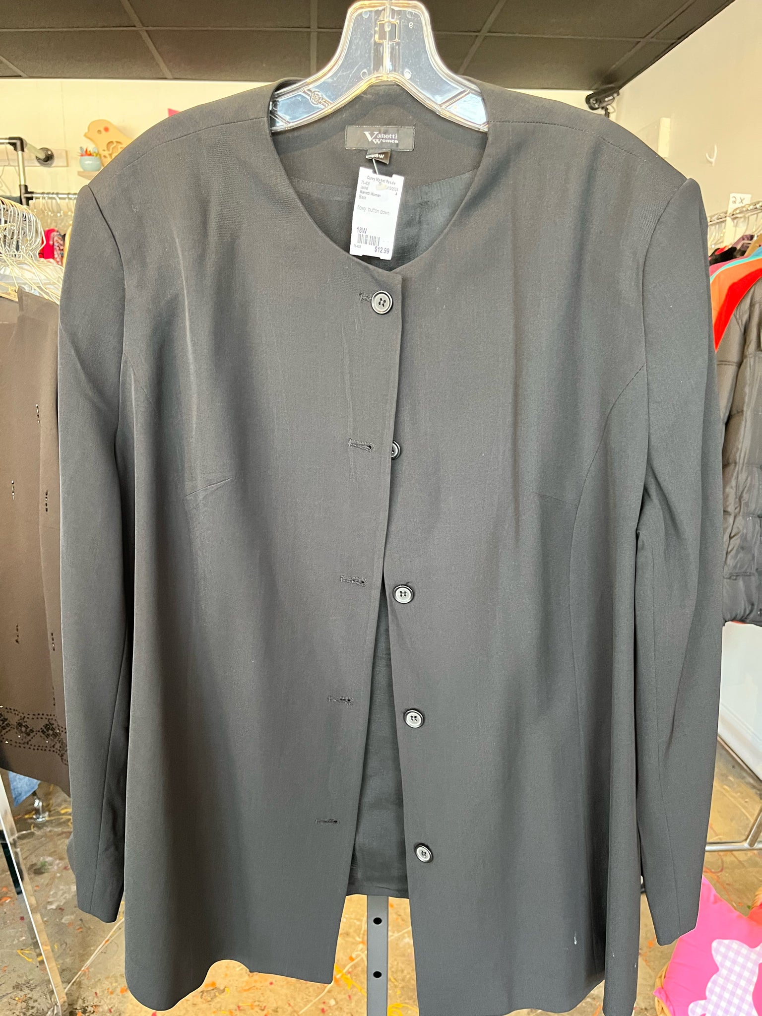 Size 18W Wanetti Woman Jacket