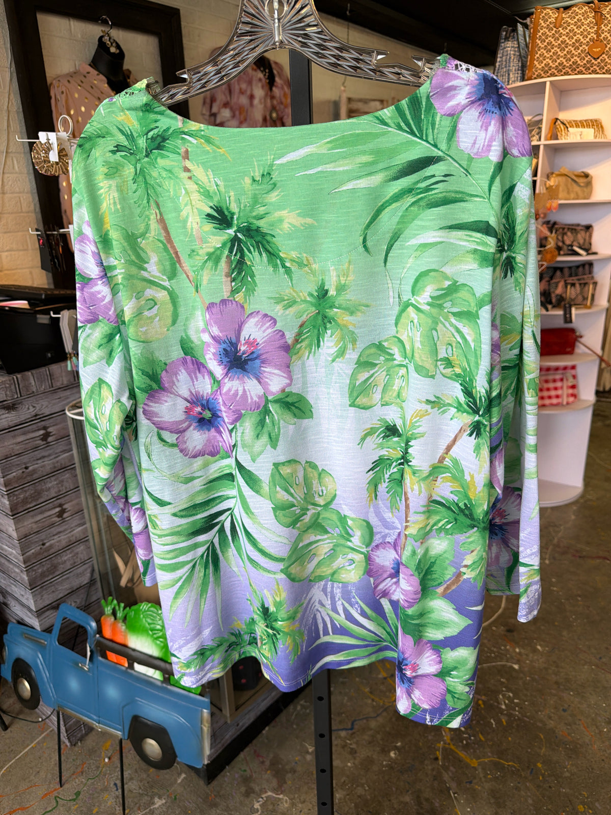 Alfred Dunner Womens Tops Size XL Blouse