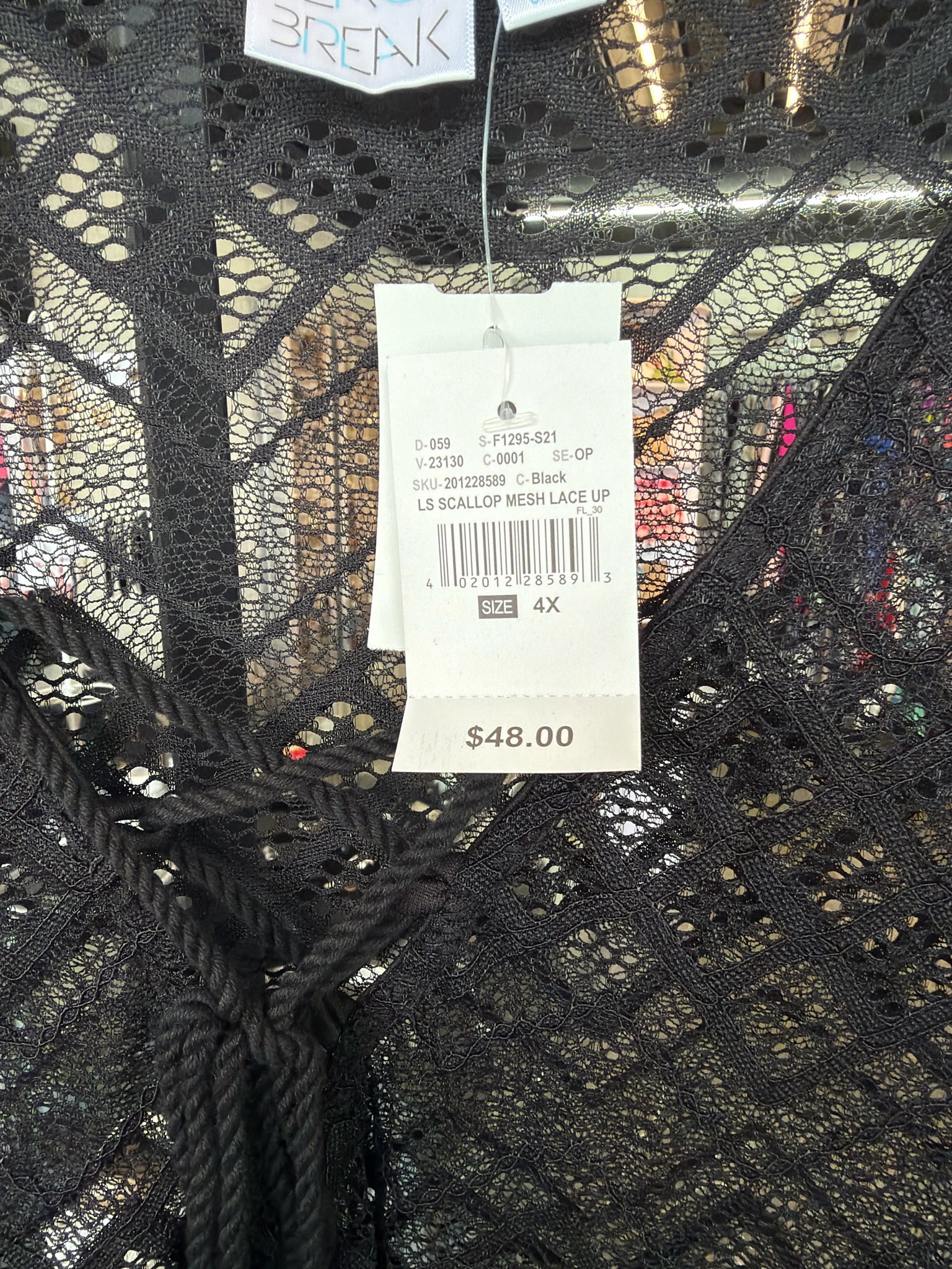 Beach Break Plus Swimwear Size 4X Coverup