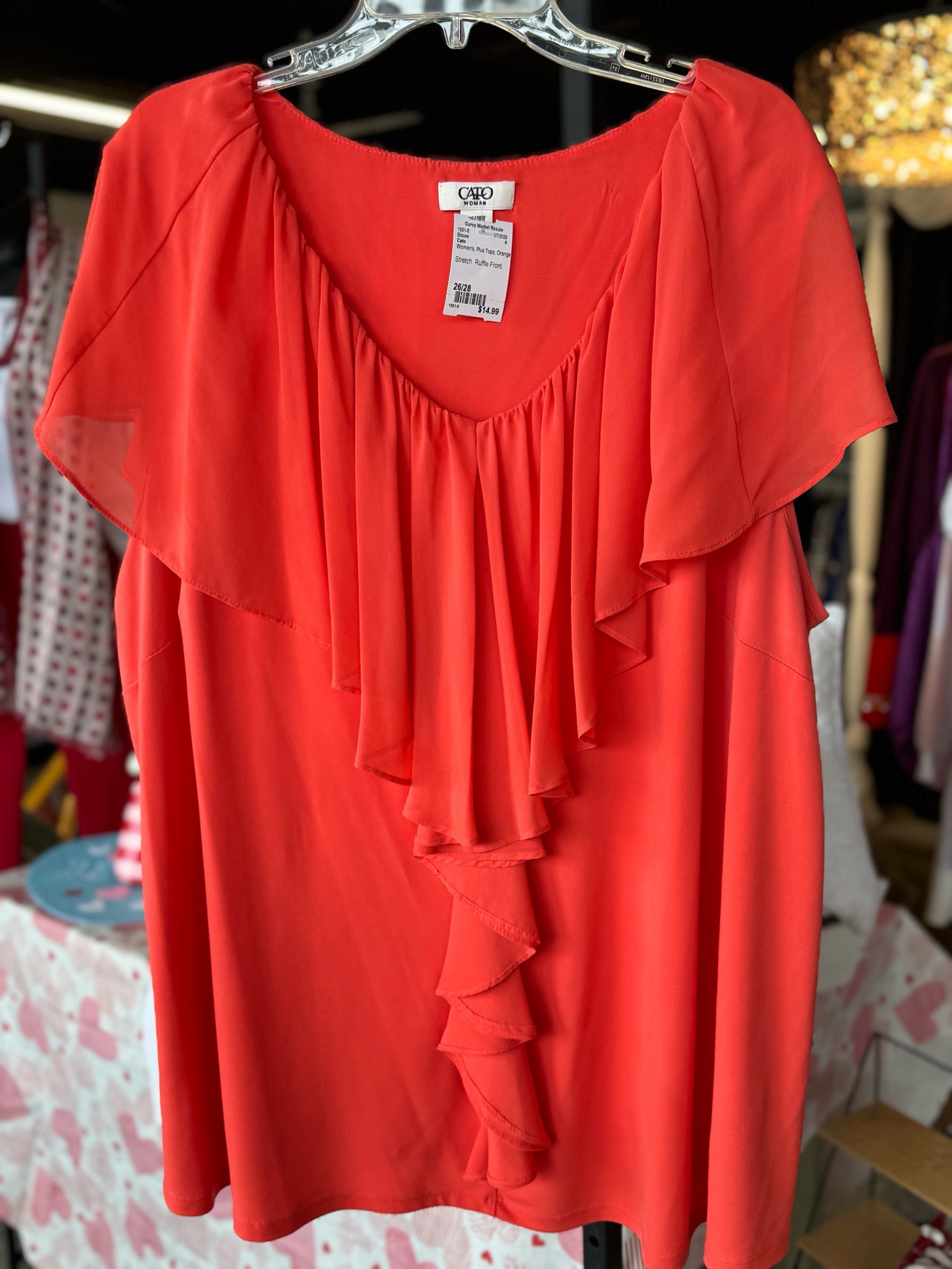 Cato Plus Tops Size 26/28 Blouse