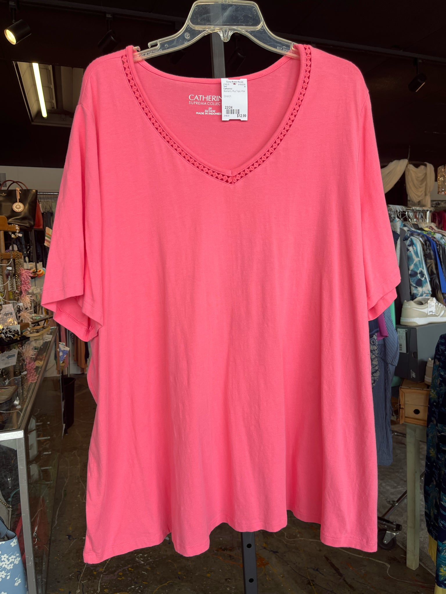 Catherines Plus Tops Size 22/24 Shirt