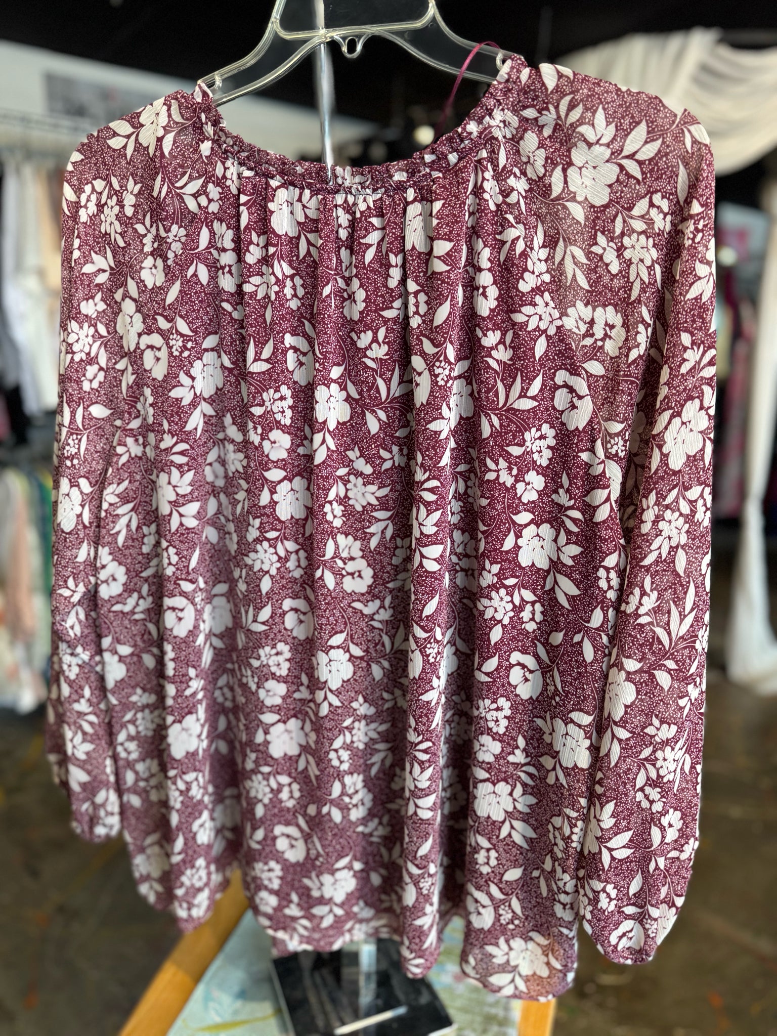 LAUREN CONRAD Plus Tops Size 1X Blouse