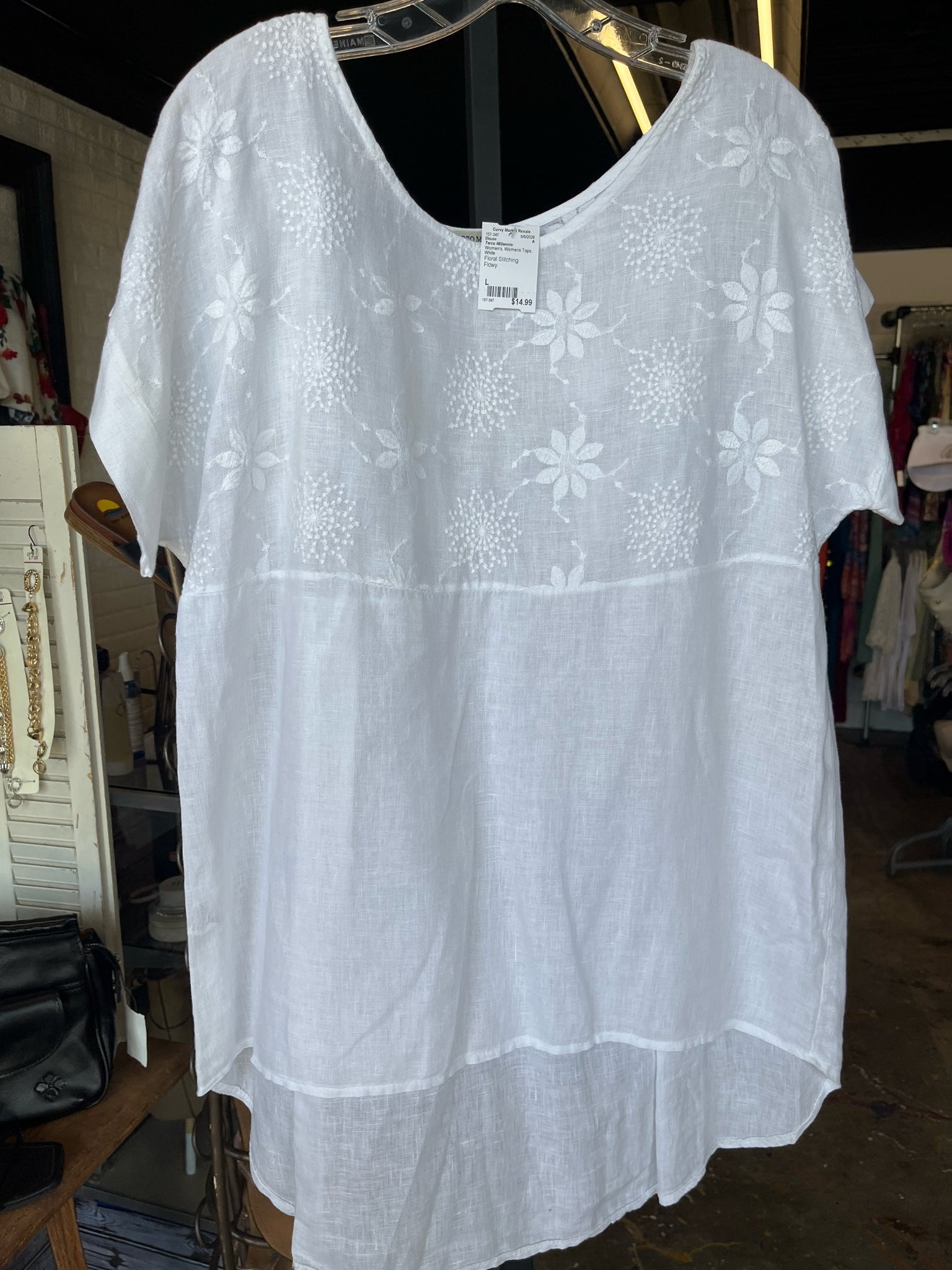 Terzo Millennio Womens Tops Size L Blouse