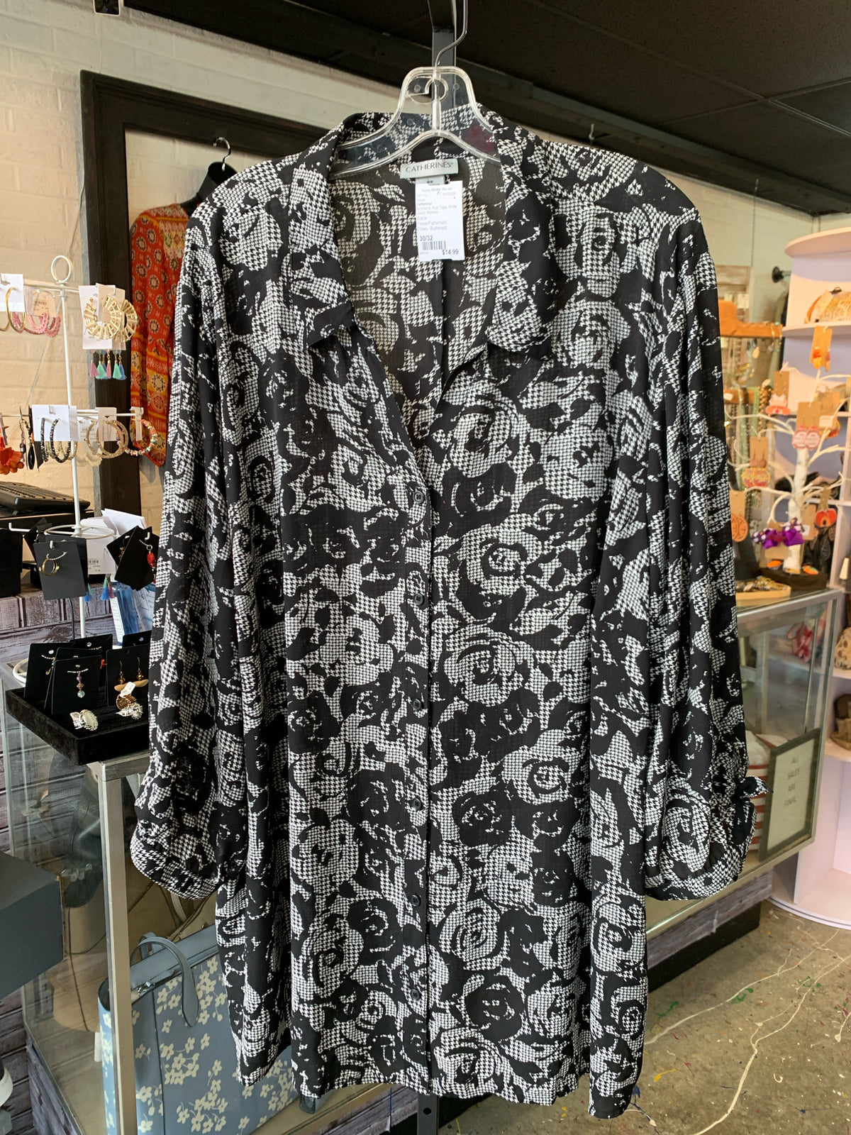 Catherines Plus Tops Size 30/32 Blouse