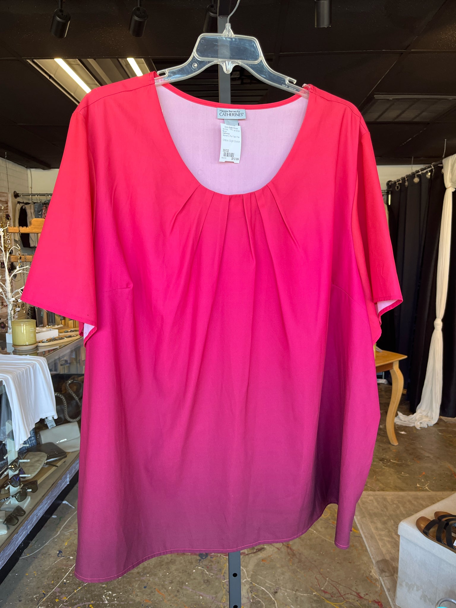 Catherines Plus Tops Size 30/32 Blouse