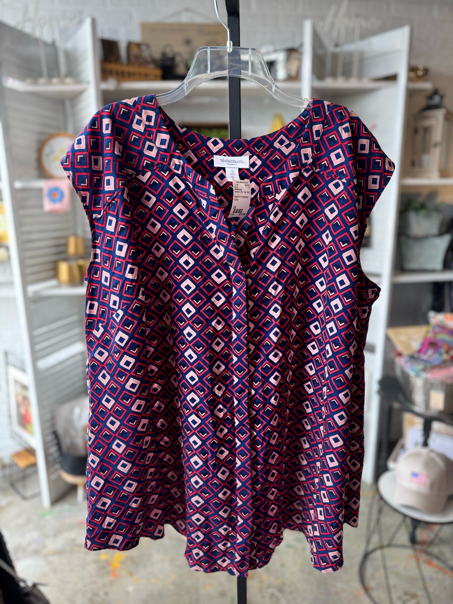 Motherhood Plus Tops Size 2X Blouse